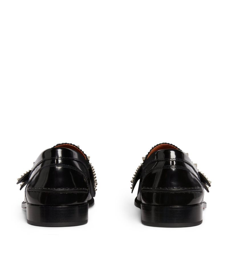 Christian Louboutin o1s1wg110924 No Penny Spikes Shoes in Black Size US 12 / EU 45 - 4 Thumbnail
