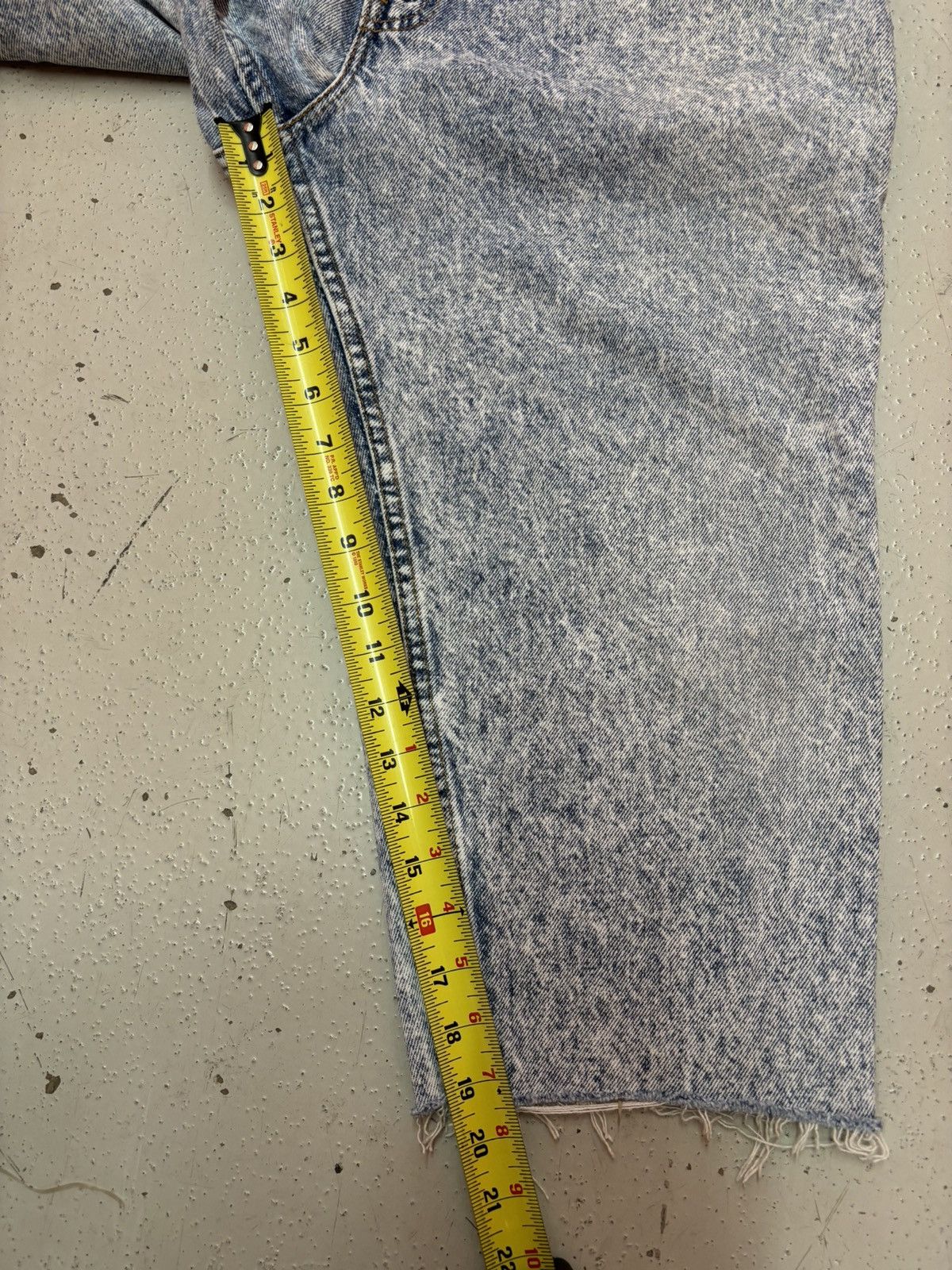 Levi's × Levi's Vintage Clothing × Vintage ***FINAL DROP***RARE 80s LEVIS ORANGE TAB ACID WASH 40 Size US 40 / EU 56 - 7 Thumbnail