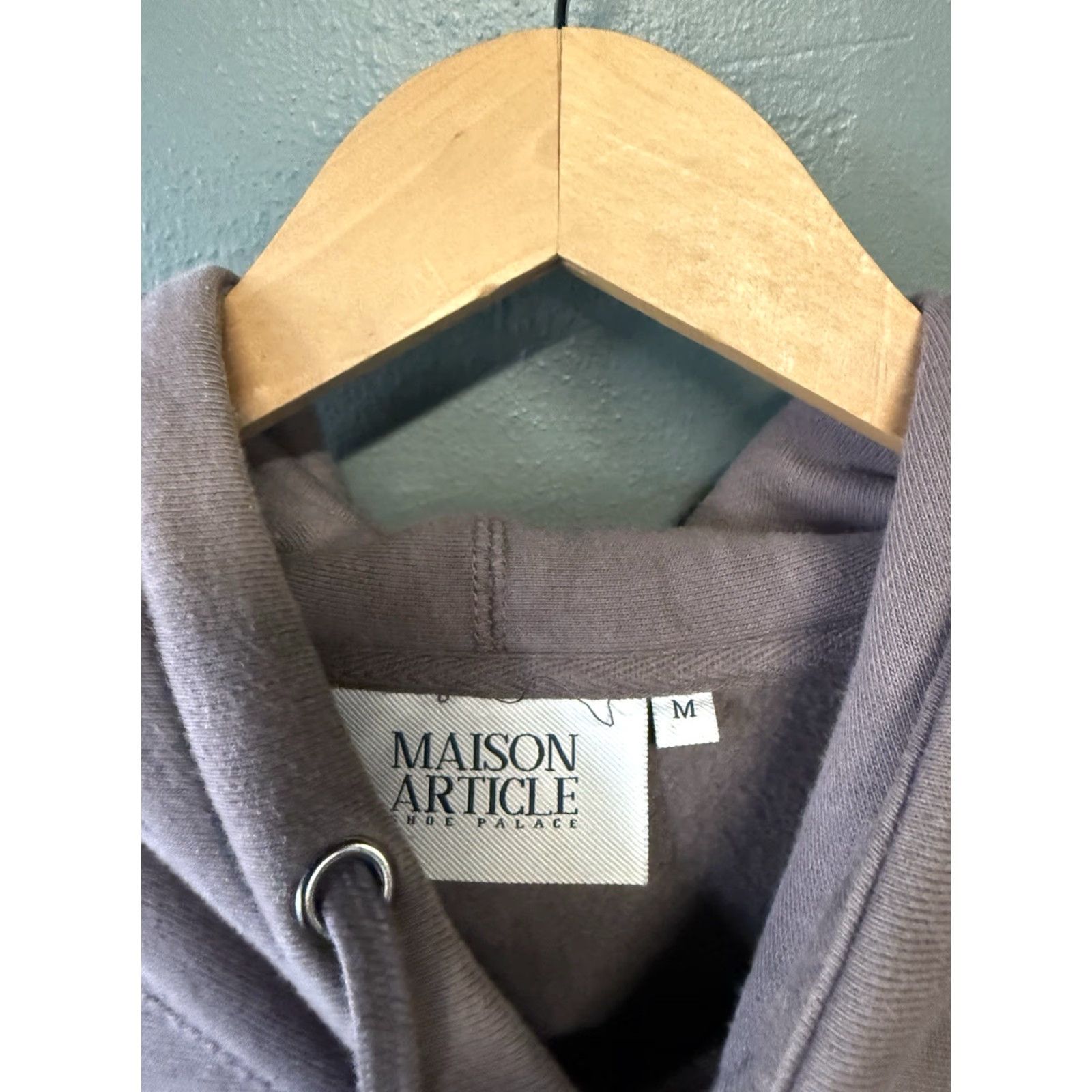 Vintage Maison Article Mens Purple Pullover Hooded Sweatshirt Size Medium Size US M / EU 48-50 / 2 - 3 Thumbnail