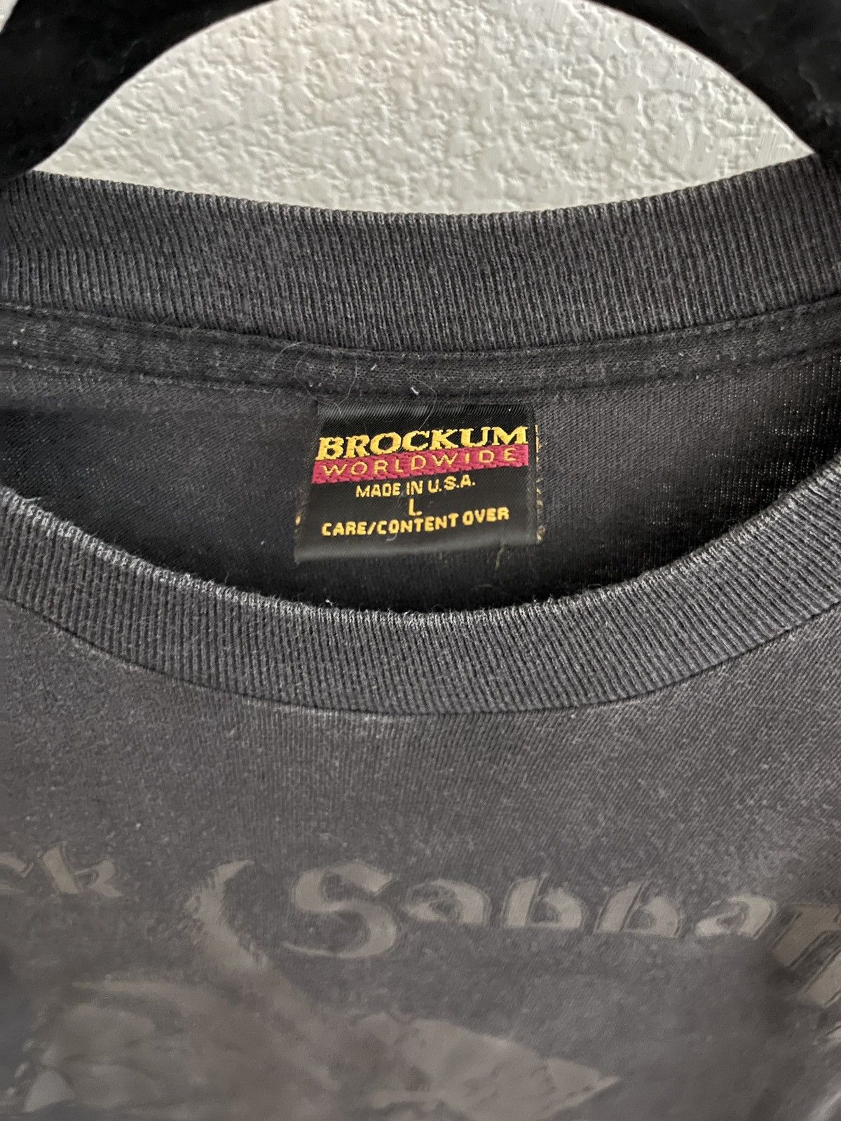 Band Tees × Black Sabbath × Brockum Vintage (1994) Black Sabbath Cross Purposes Tour T-Shirt Size US L / EU 52-54 / 3 - 4 Thumbnail