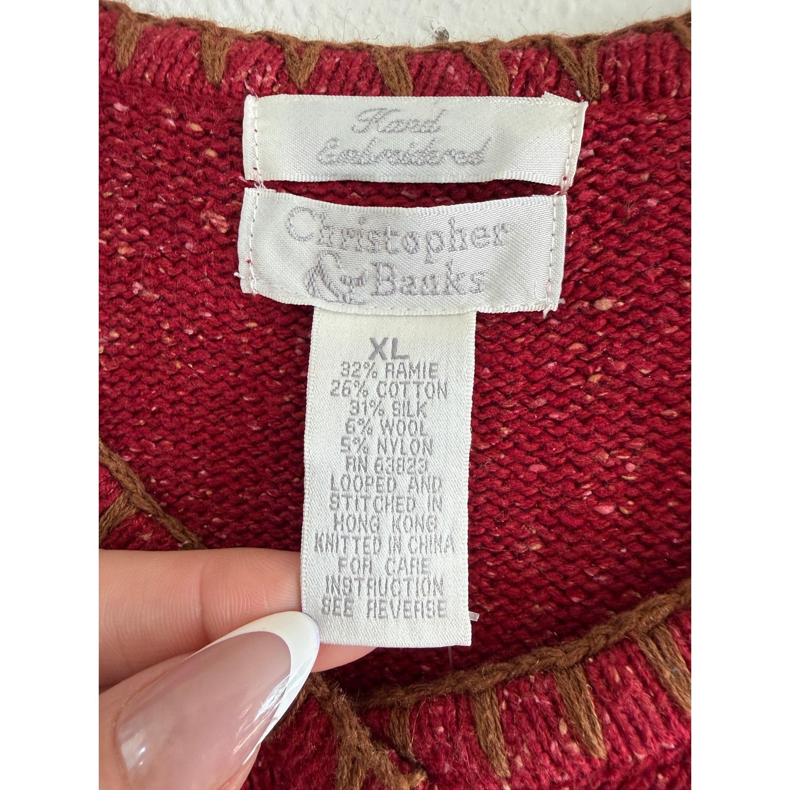 Other Y2K Cozy Chunky Knit Sweater Size XL / US 12-14 / IT 48-50 - 6 Thumbnail