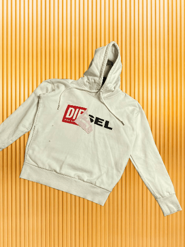 Diesel Diesel hoodie baggy spellout embroider logo Size XXS / US 00 / IT 34 - 1 Thumbnail