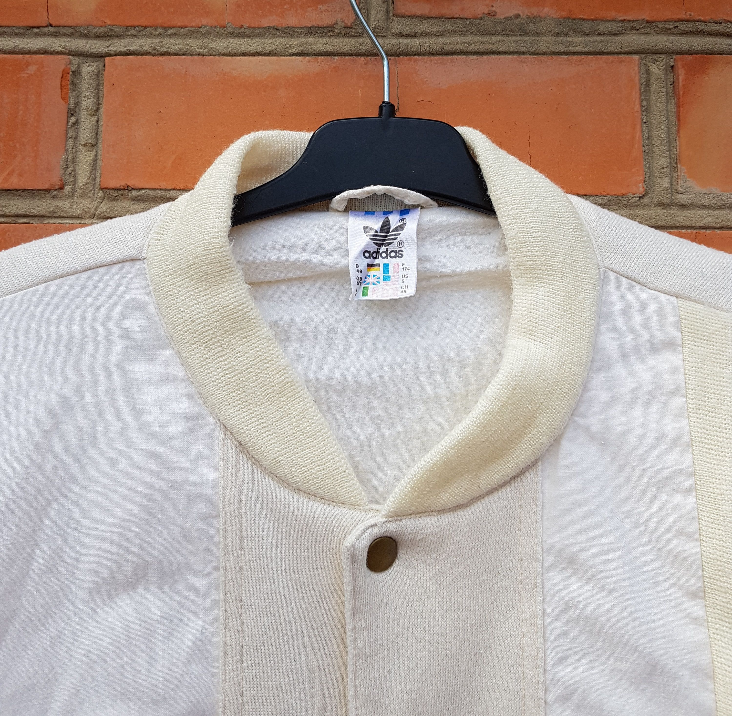 Adidas RARE Adidas Vintage 80s 90s Bomber Jacket Cotton Blend sz S Size US S / EU 44-46 / 1 - 5 Thumbnail