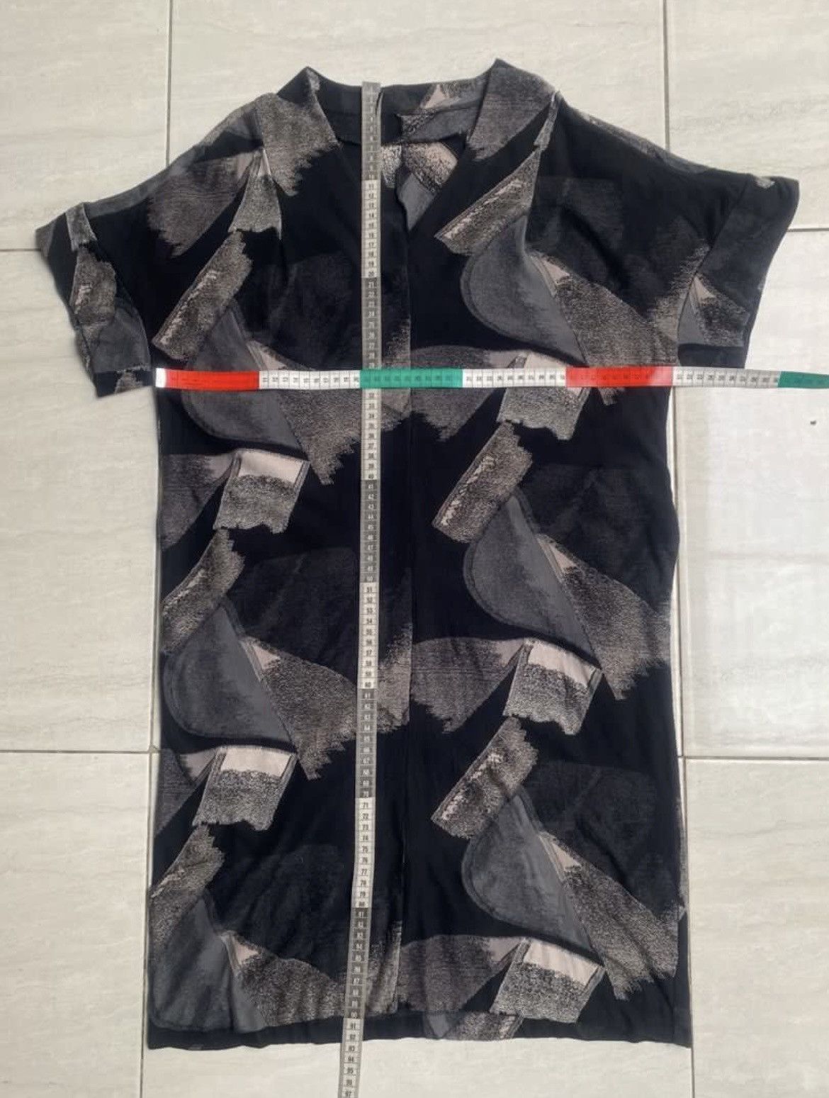 Issey Miyake Heart Haat Midi Dress Size S / US 4 / IT 40 - 2 Thumbnail