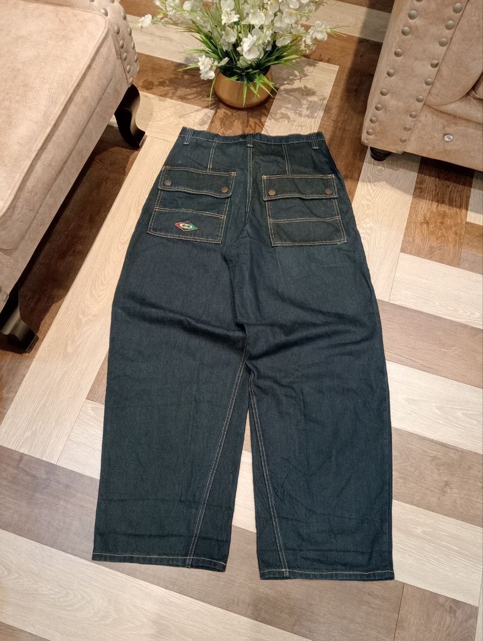 Cross Colours VINTAGE CROSS COLOURS BAGGY WIDE LEG DENIM PANTS Size US 32 / EU 48 - 8 Thumbnail