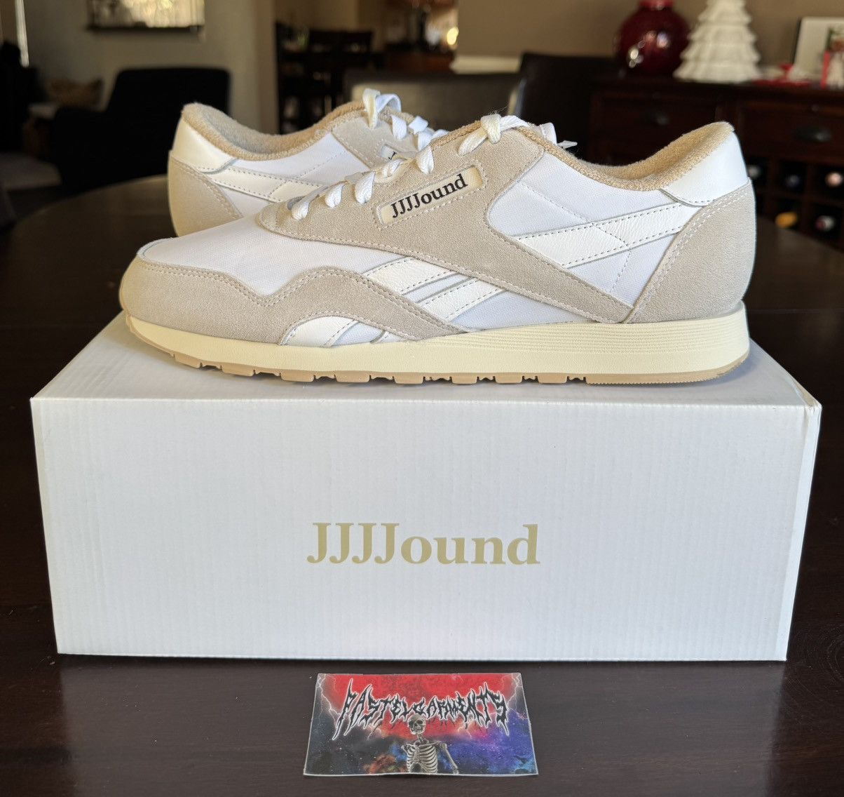 JJJJound × Reebok JJJJound Reebok Classic Nylon White Size US 10.5 / EU 43-44 - 1 Thumbnail