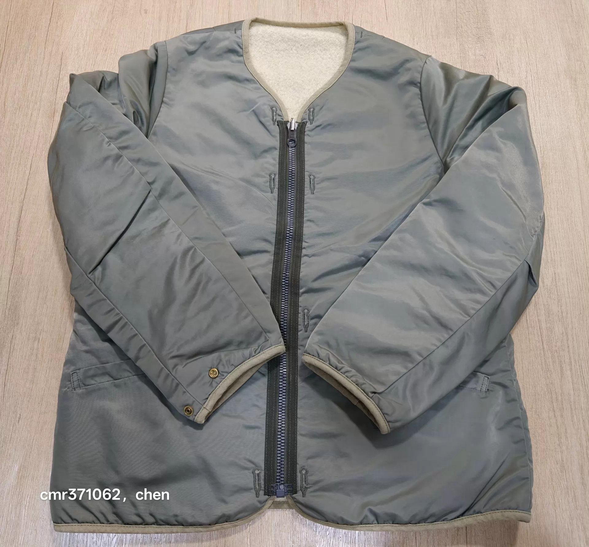 Visvim visvim 16AW Iris Liner Jacket Olive2 2 Slim Double Face Size US M / EU 48-50 / 2 - 3 Thumbnail