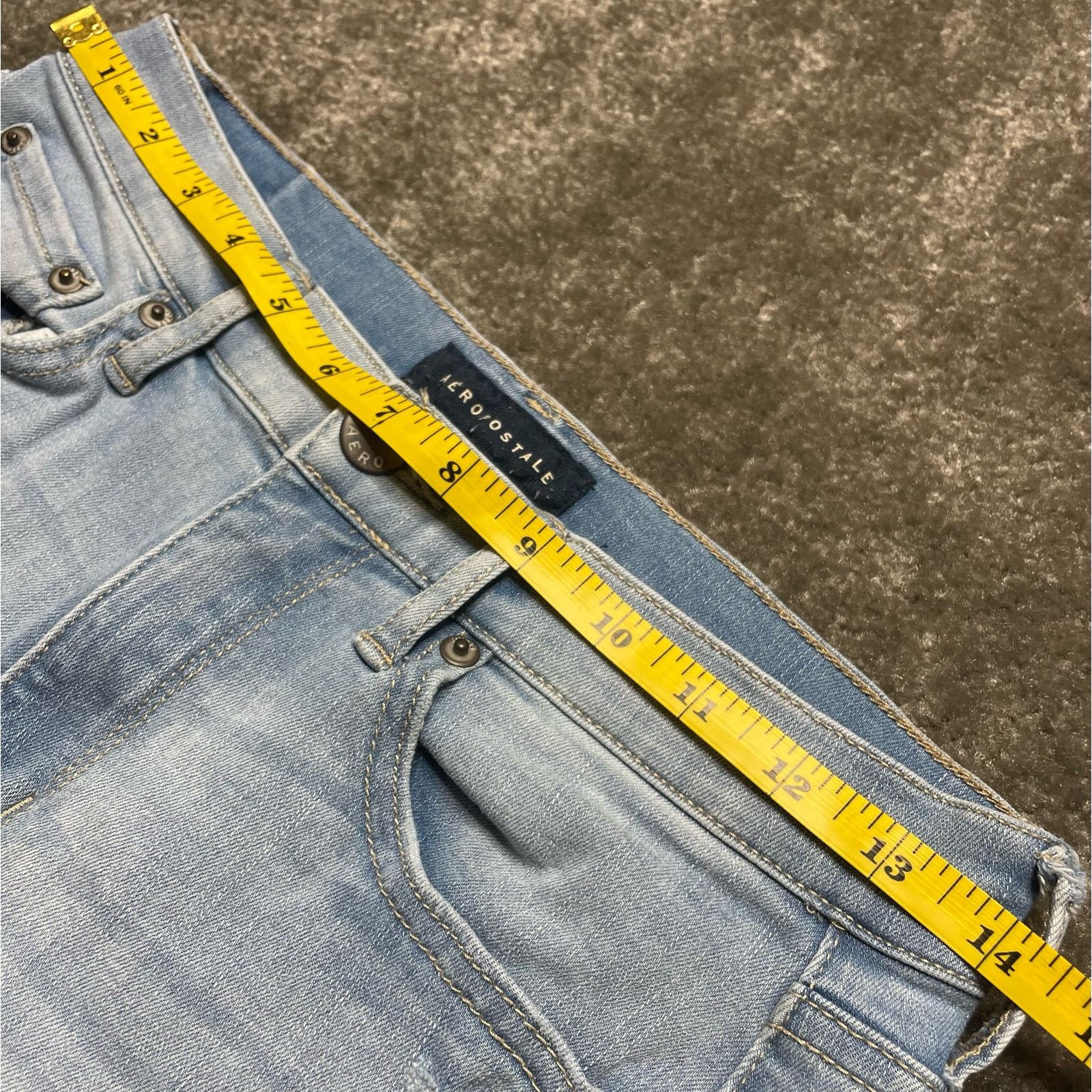 Aeropostale Aeropostale High Waisted Ankle Jegging Size 28" / US 6 / IT 42 - 9 Thumbnail