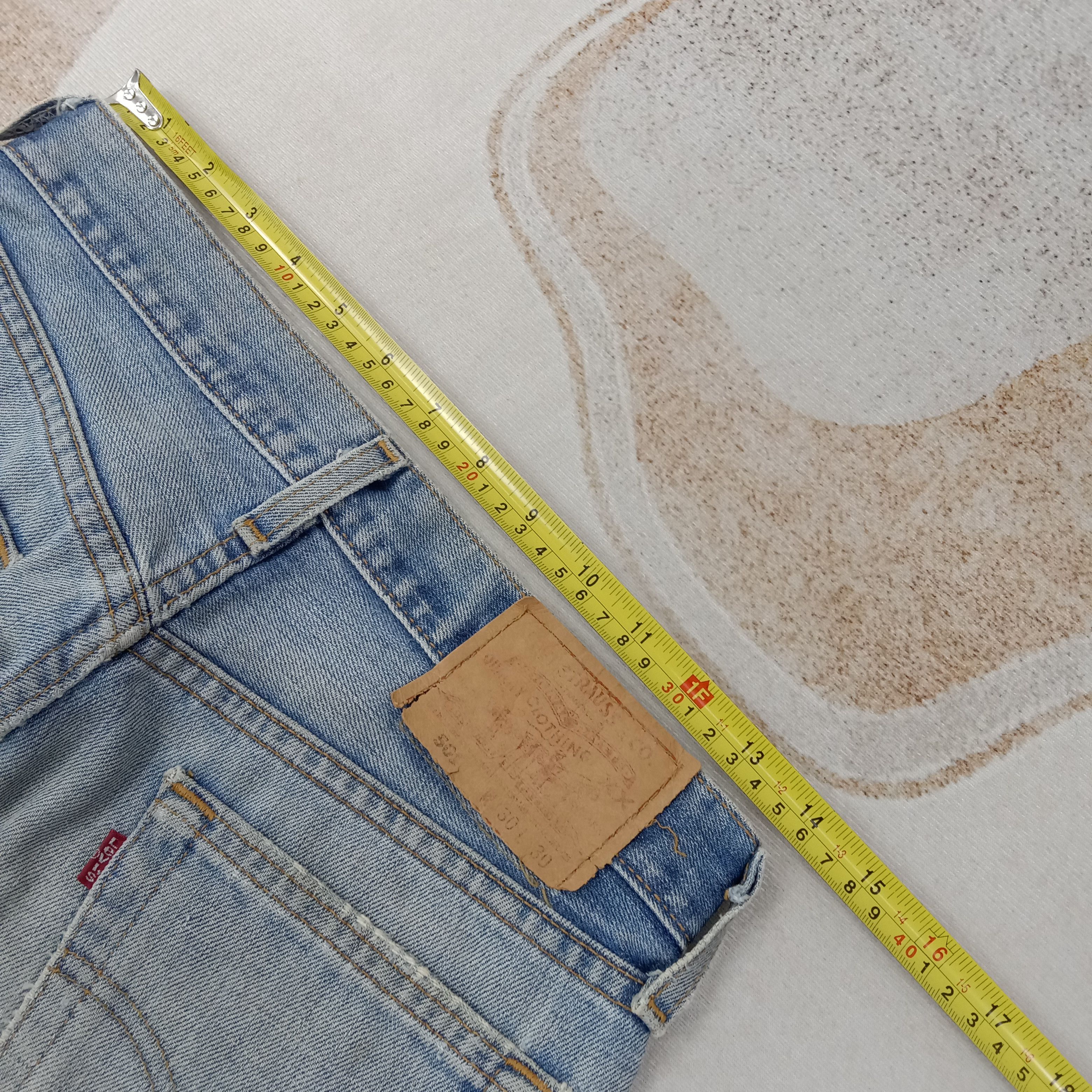 Levi's Levi's 501 American Distressed Style Denim Jeans C228N35 Size US 28 / EU 44 - 10 Thumbnail