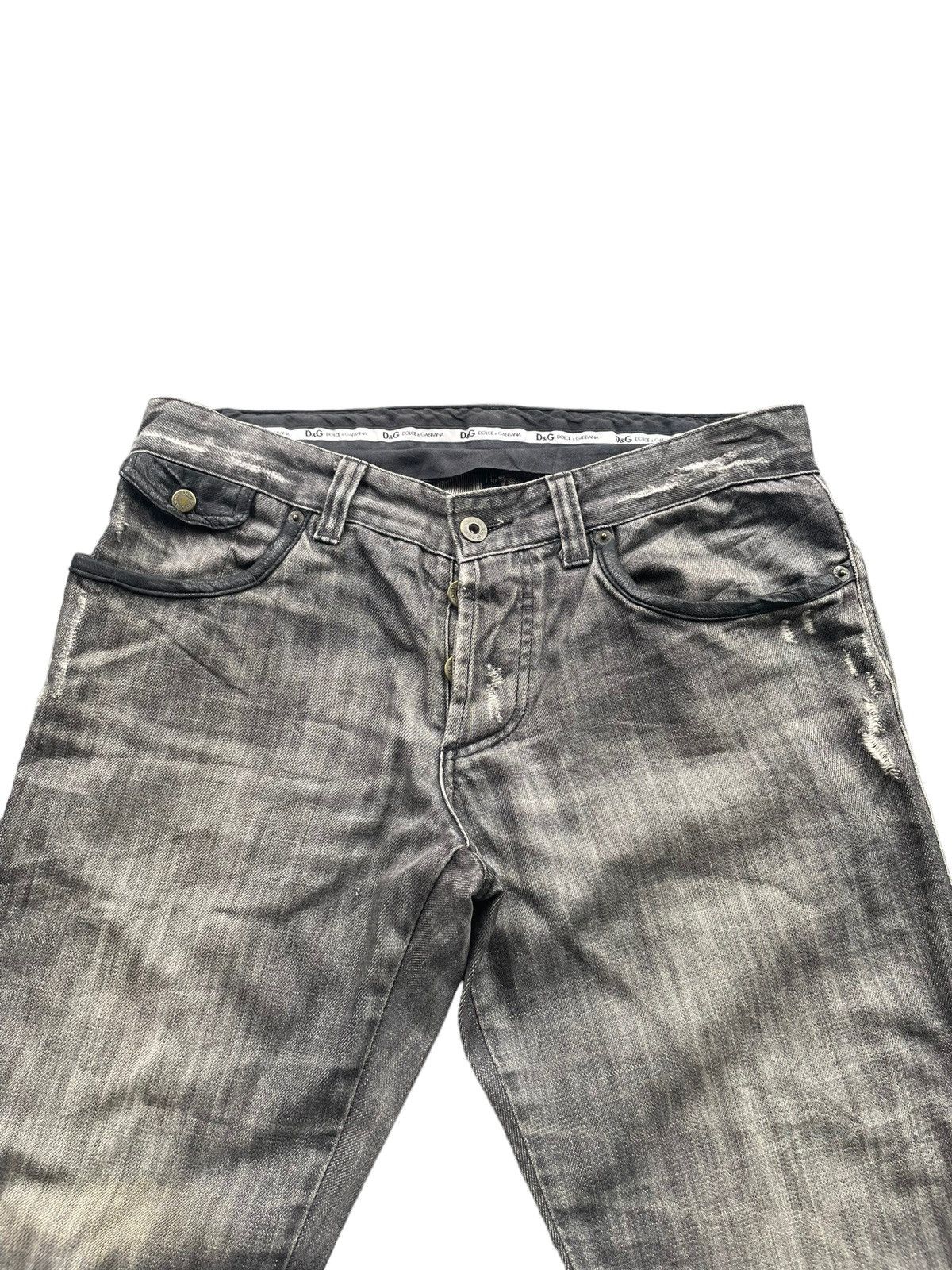 Dolce & Gabbana × If Six Was Nine × Le Grande Bleu (L.G.B.) Vintage Dolce & Gabbana Distresed Denim Size US 33 - 7 Thumbnail