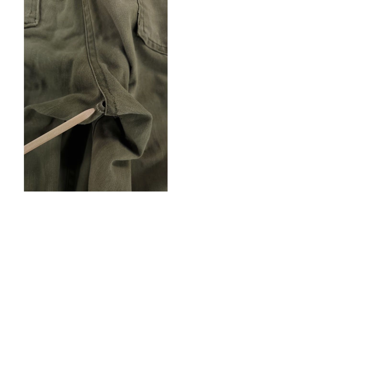 Olive VINTAGE US Military 70s OG 507 Pants Olive Green Distressed Mens 33x30 Chino Clothing Size US 33 - 9 Thumbnail