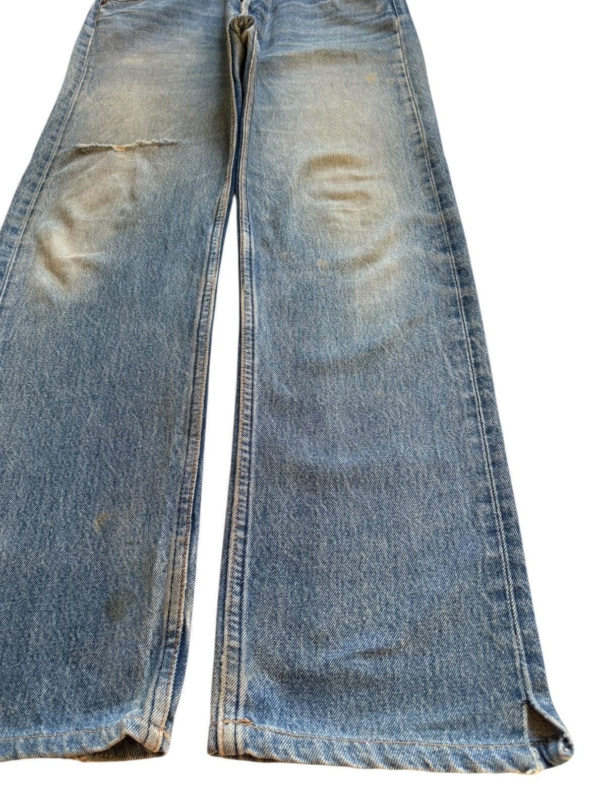 Levi's Vintage 90s Levis 501 Mud Wash Distressed Loose Jeans Size US 32 / EU 48 - 7 Thumbnail