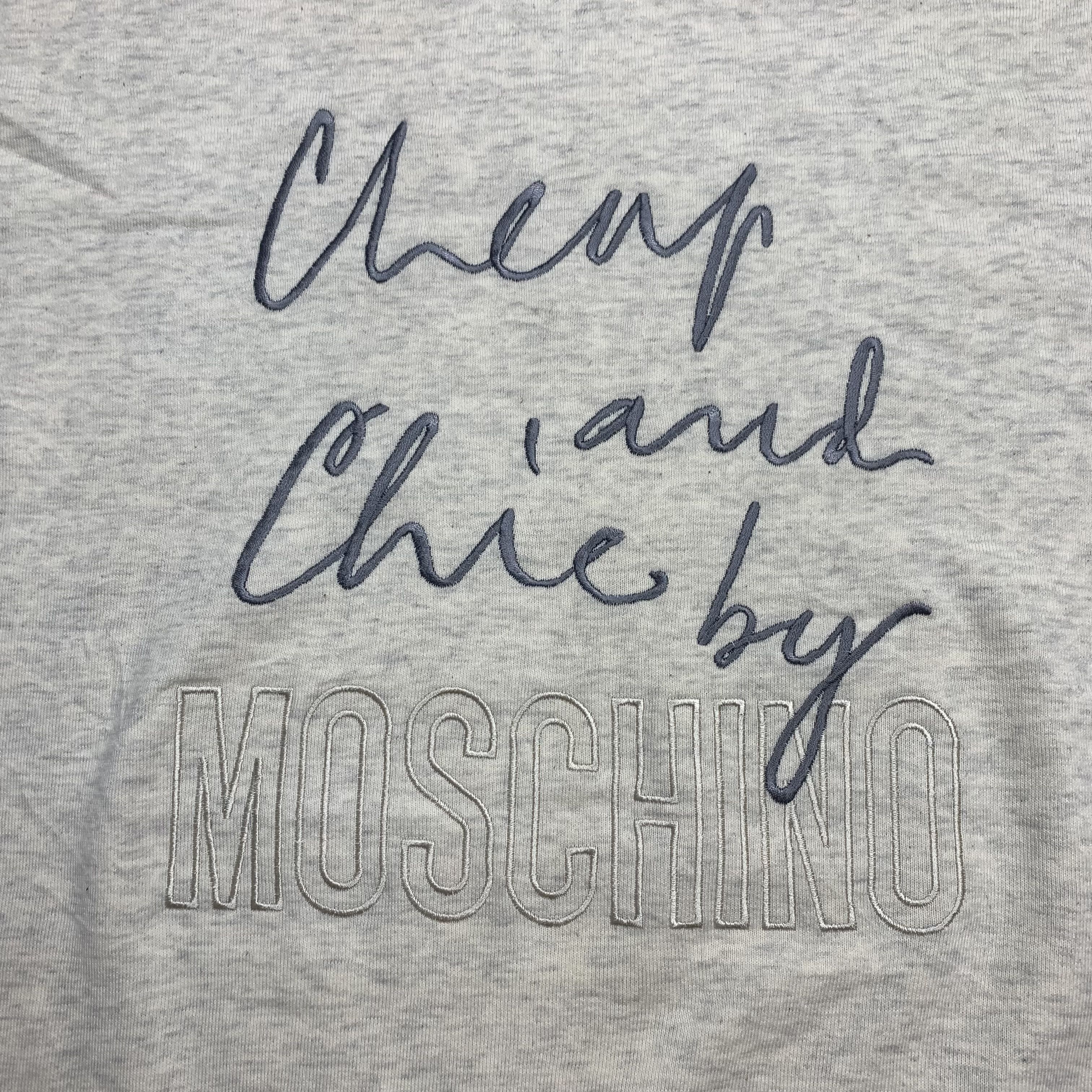 Moschino Moschino Cheap and Chic Sweatshirt Crewneck Size US XL / EU 56 / 4 - 2 Thumbnail