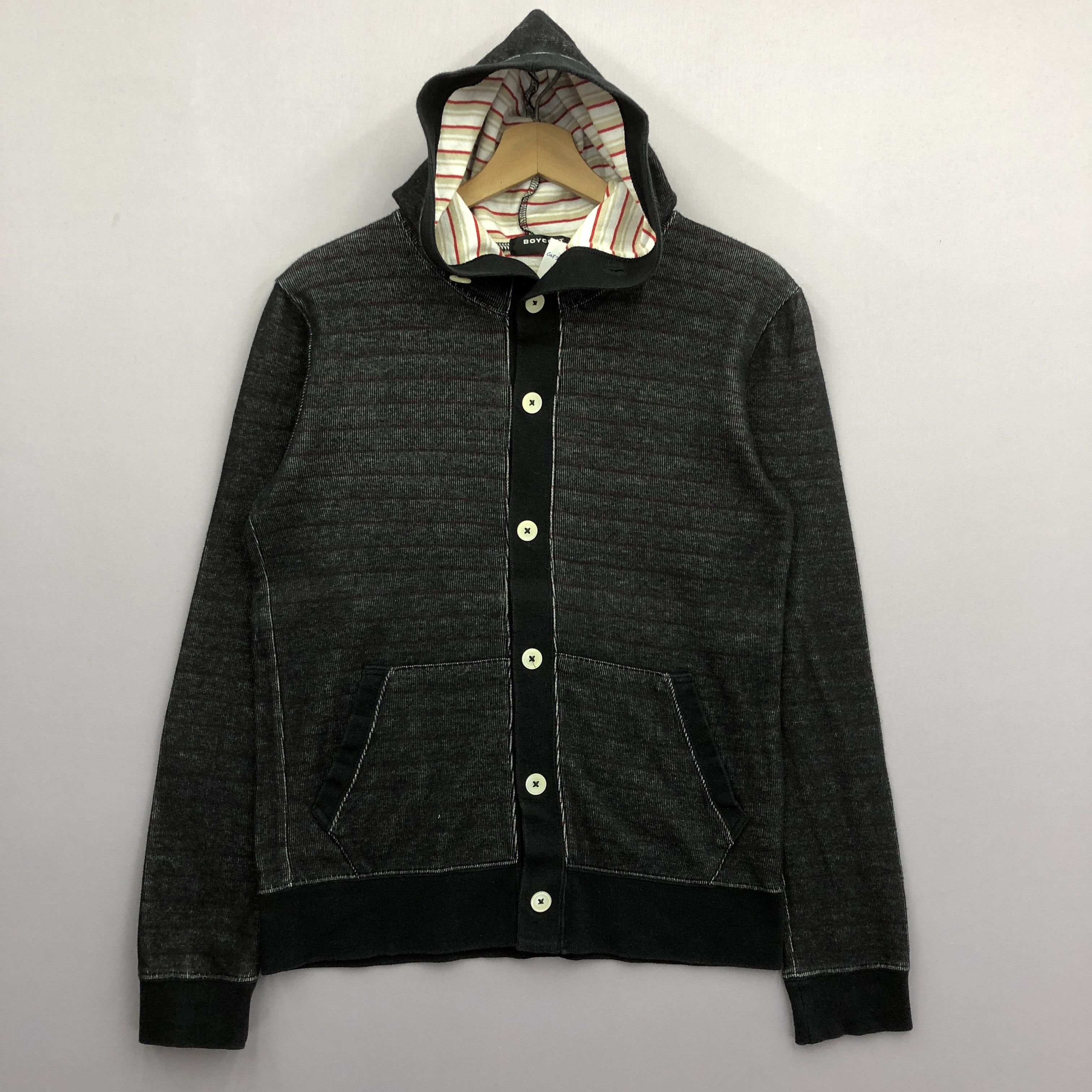 Japanese Brand Vintage Japanese Hoodie Sweater Boycott Cardigan Sweatshirt Size US M / EU 48-50 / 2 - 2 Thumbnail