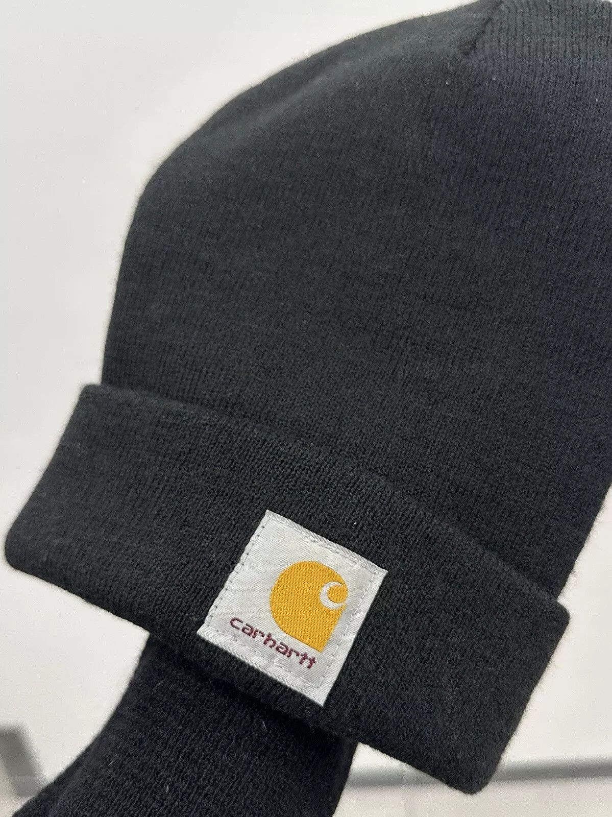 Carhartt Wip Carhartt Beanie Hat Cap Black one size Size ONE SIZE - 2 Thumbnail