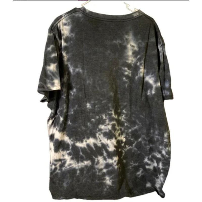 Other Rock Band High Voltage Tie Dye Graphic Tee Black AC/DC 3X Size 3XL / US 20-22 - 5 Thumbnail