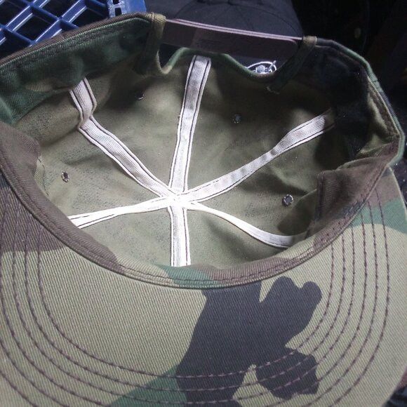 Other DS Vintage K Products Challenger Electrical Camo Trucker Hat Size ONE SIZE - 6 Thumbnail
