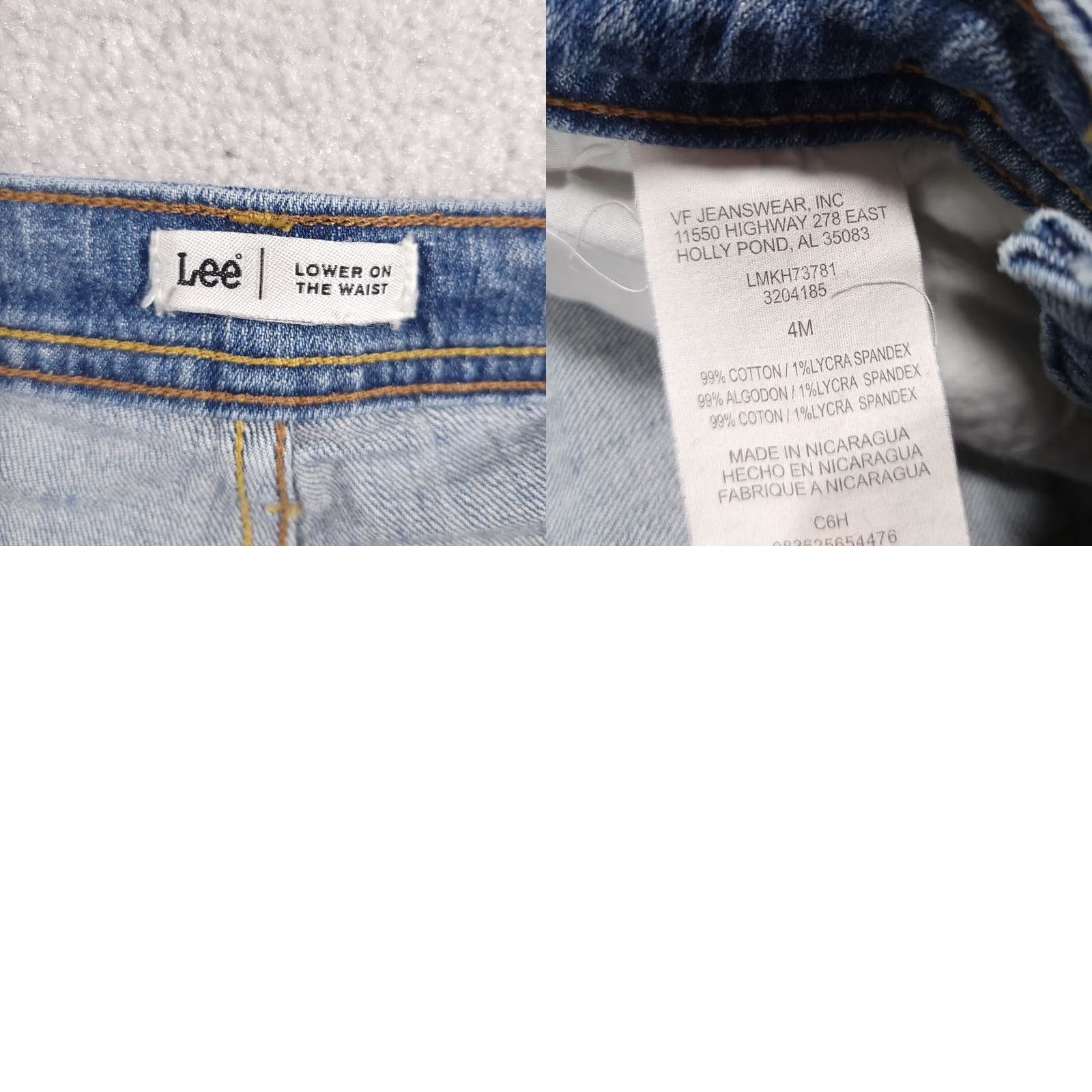 Lee Lee Capri Jeans Women's 4 Medium Denim Low Rise Stretch Crop Size 27" / US 4 / IT 40 - 9 Thumbnail