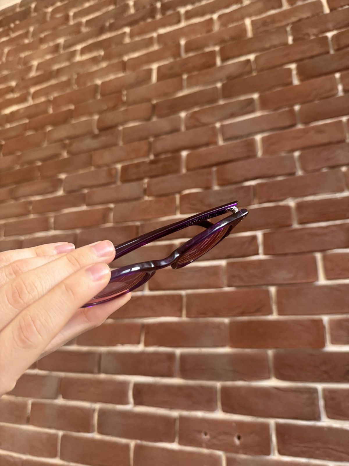 Our Legacy Our Legacy Bold Purple Sun Glasses Designer Streetwear Size ONE SIZE - 3 Thumbnail