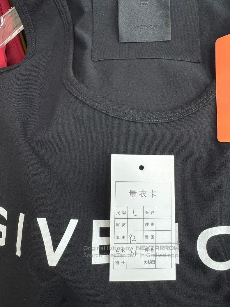 Givenchy Givenchy Logo Printed Strapless Vest Size L / US 10 / IT 46 - 8 Thumbnail