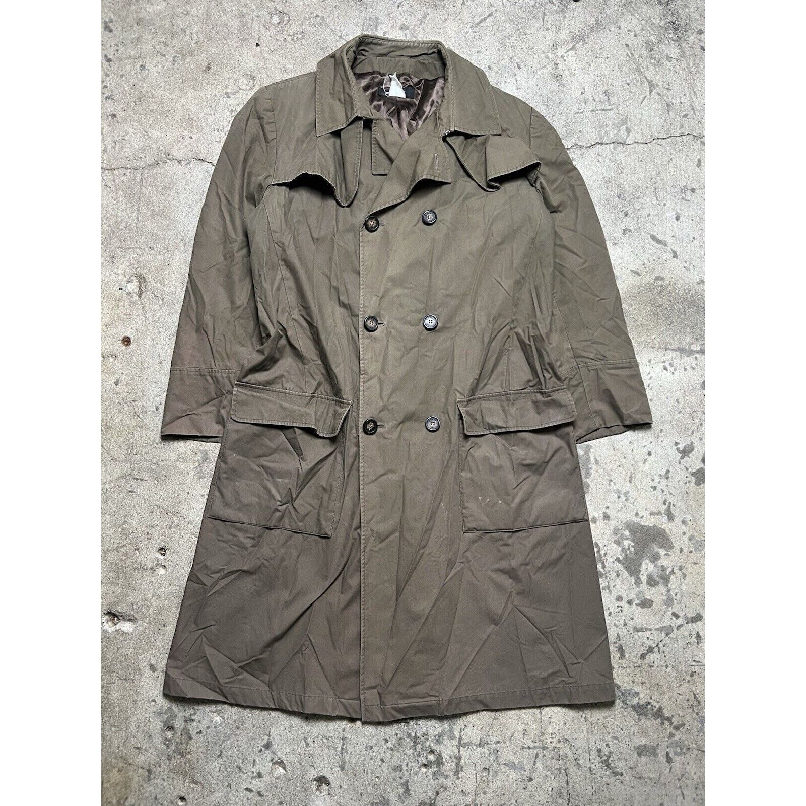 Sonia Rykiel Sonya Rykiel Homme Trench Coat Brown Size 44 Double Breasted Size US L / EU 52-54 / 3 - 1 Thumbnail