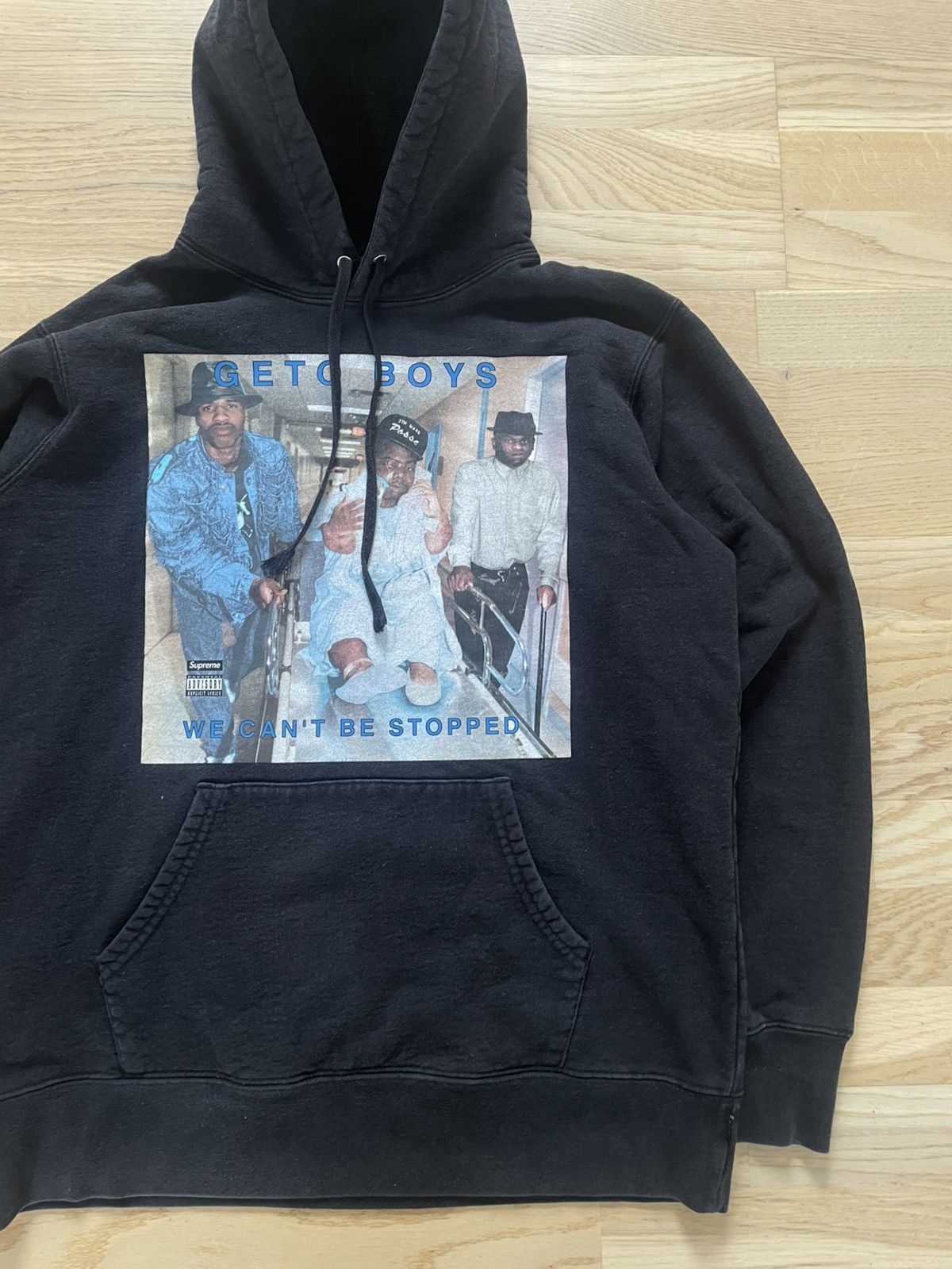 Supreme Supreme Rap A Lot Geto Boys SS18 Black Size Large Size US L / EU 52-54 / 3 - 4 Thumbnail