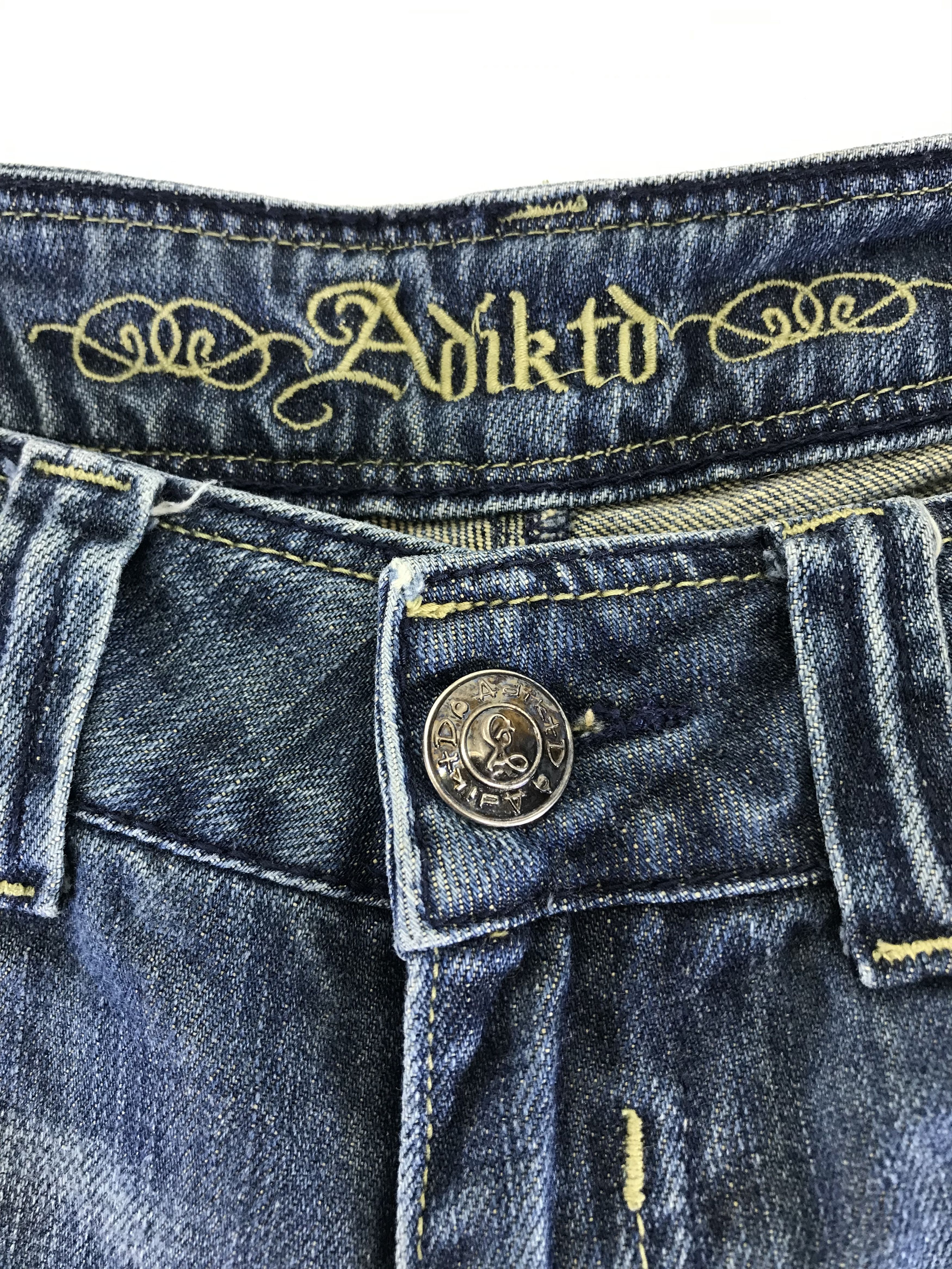 Japanese Brand Vintage Black Cross Flare Jeans Inspired Chrome Hearts Denim Size US 28 / EU 44 - 13 Thumbnail