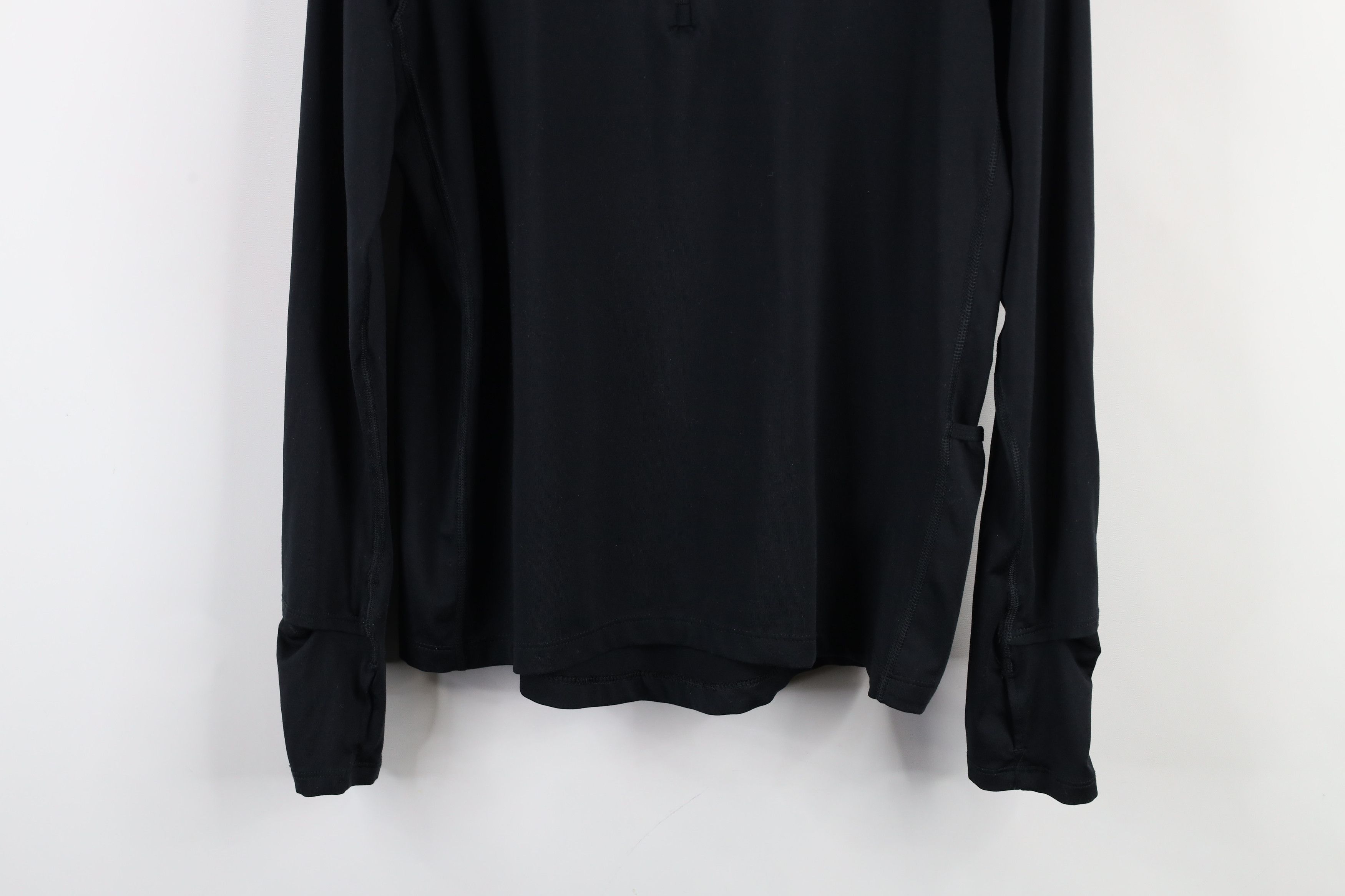 Nike × Vintage Nike Running Element Half Zip Pullover Top Jacket Black Size M / US 6-8 / IT 42-44 - 3 Thumbnail