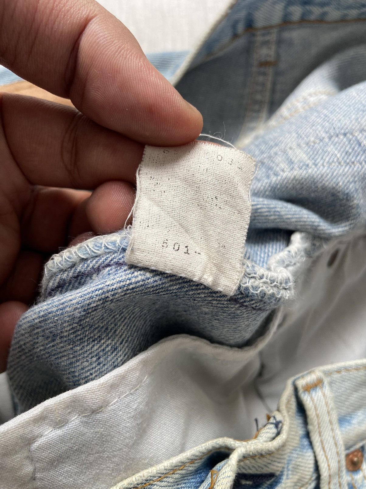 Levi's × Levi's Vintage Clothing Vintage 1980’s Levis 501xx Redline Rindem Denim Pants Size US 34 / EU 50 - 6 Thumbnail