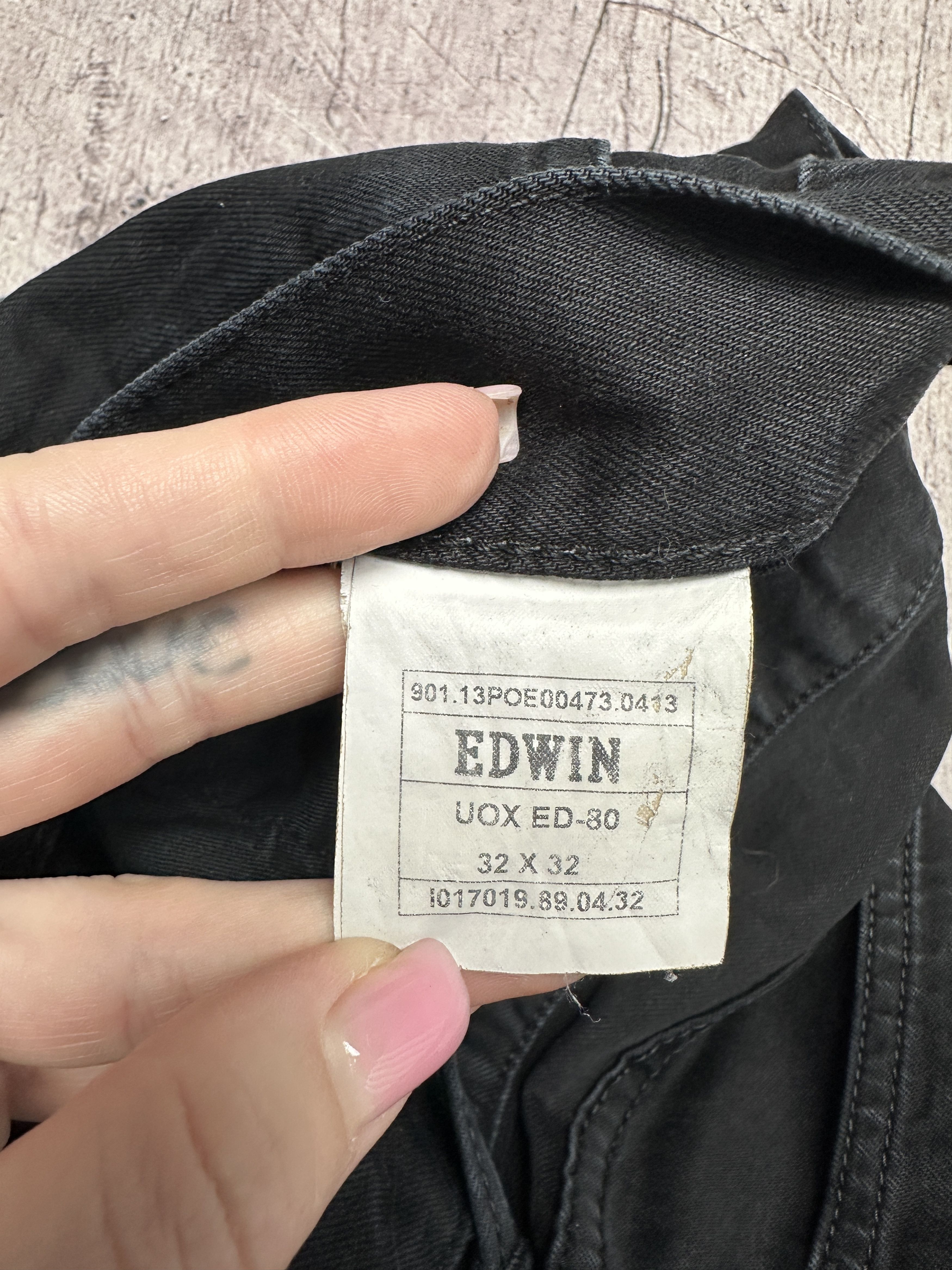 Edwin Edwin Mens UOX ED-80 Denim Pants Jeans Size US 32 / EU 48 - 10 Thumbnail