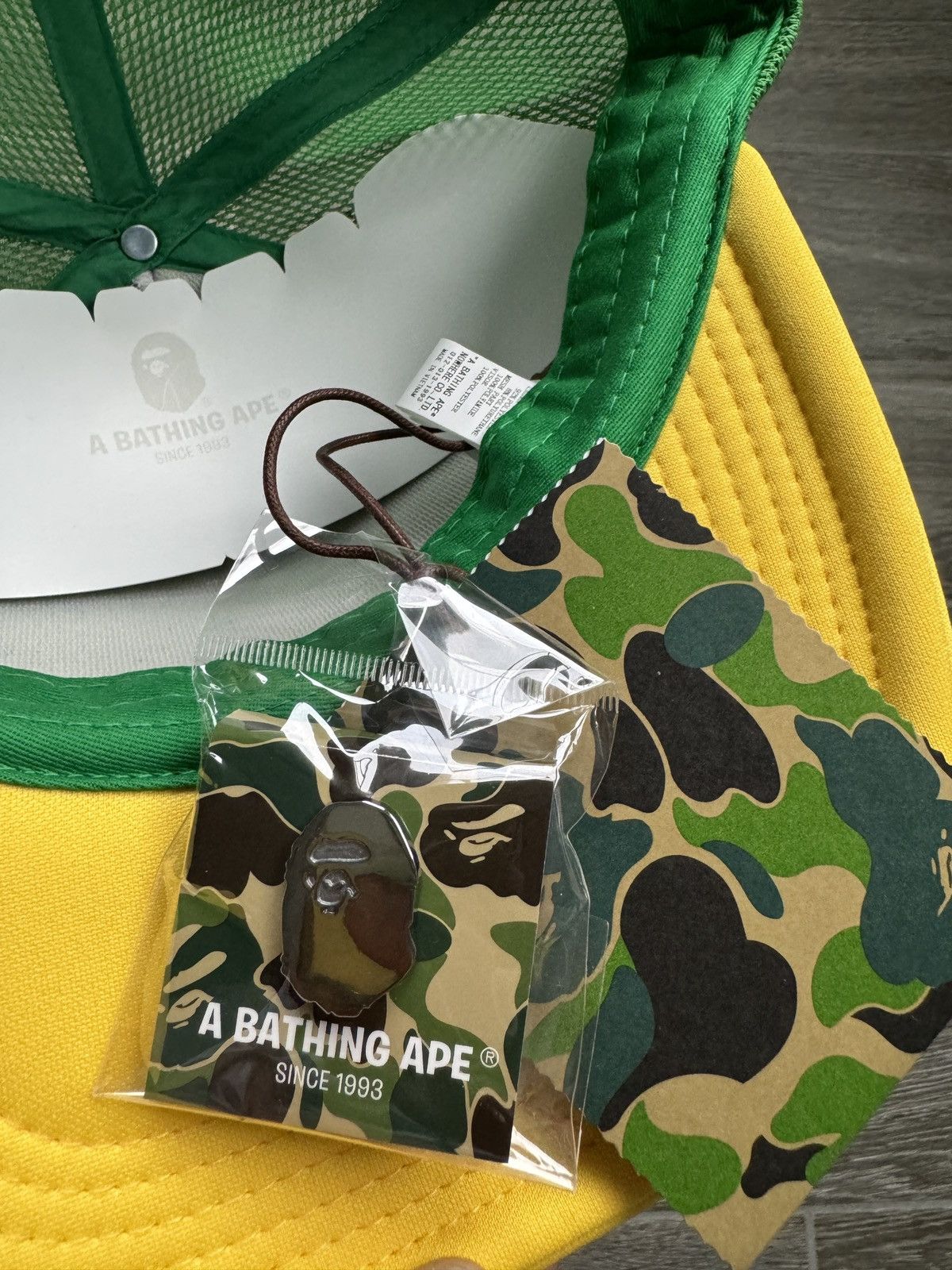 Bape Bapesta trucker hat Size ONE SIZE - 9 Thumbnail