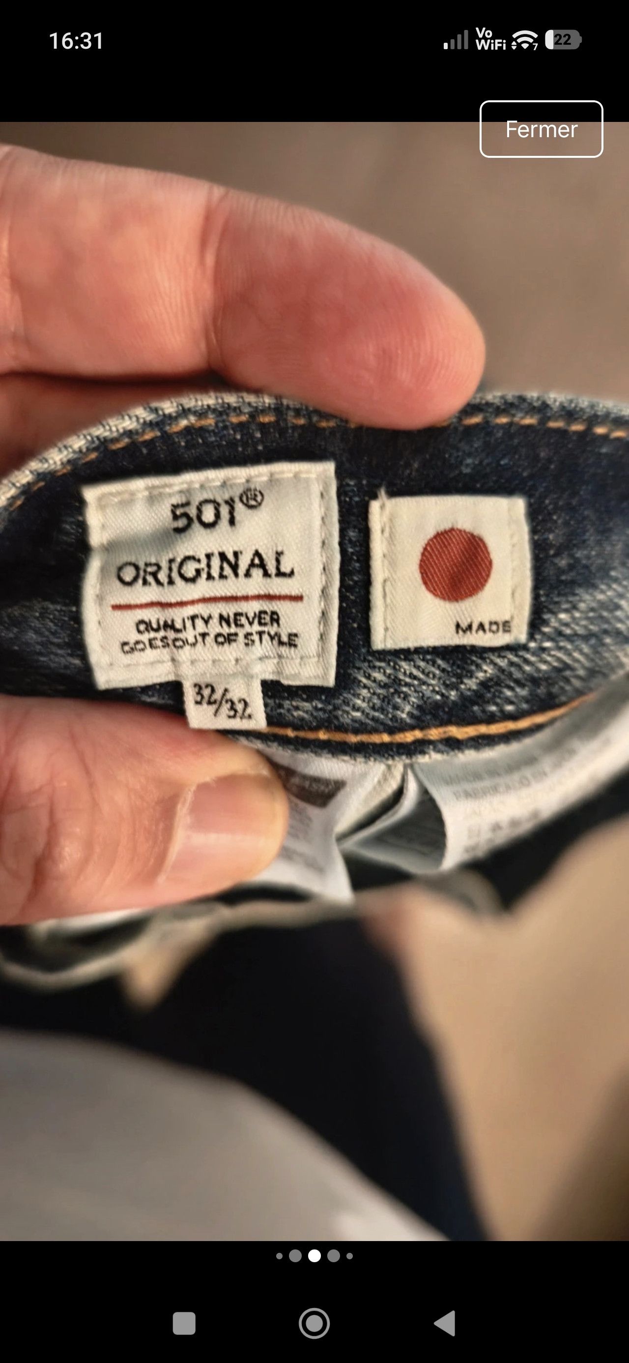 Levi's Made & Crafted Levis selvedge rare Size US 32 / EU 48 - 6 Thumbnail