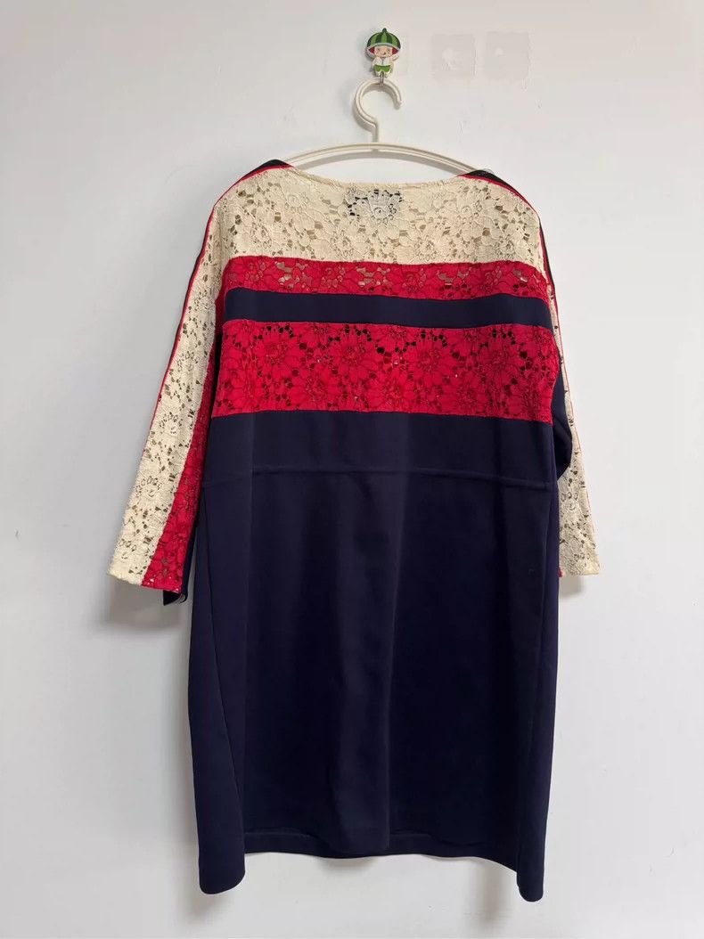 Gucci Gucci Lace stitching dress Size S / US 4 / IT 40 - 2 Thumbnail