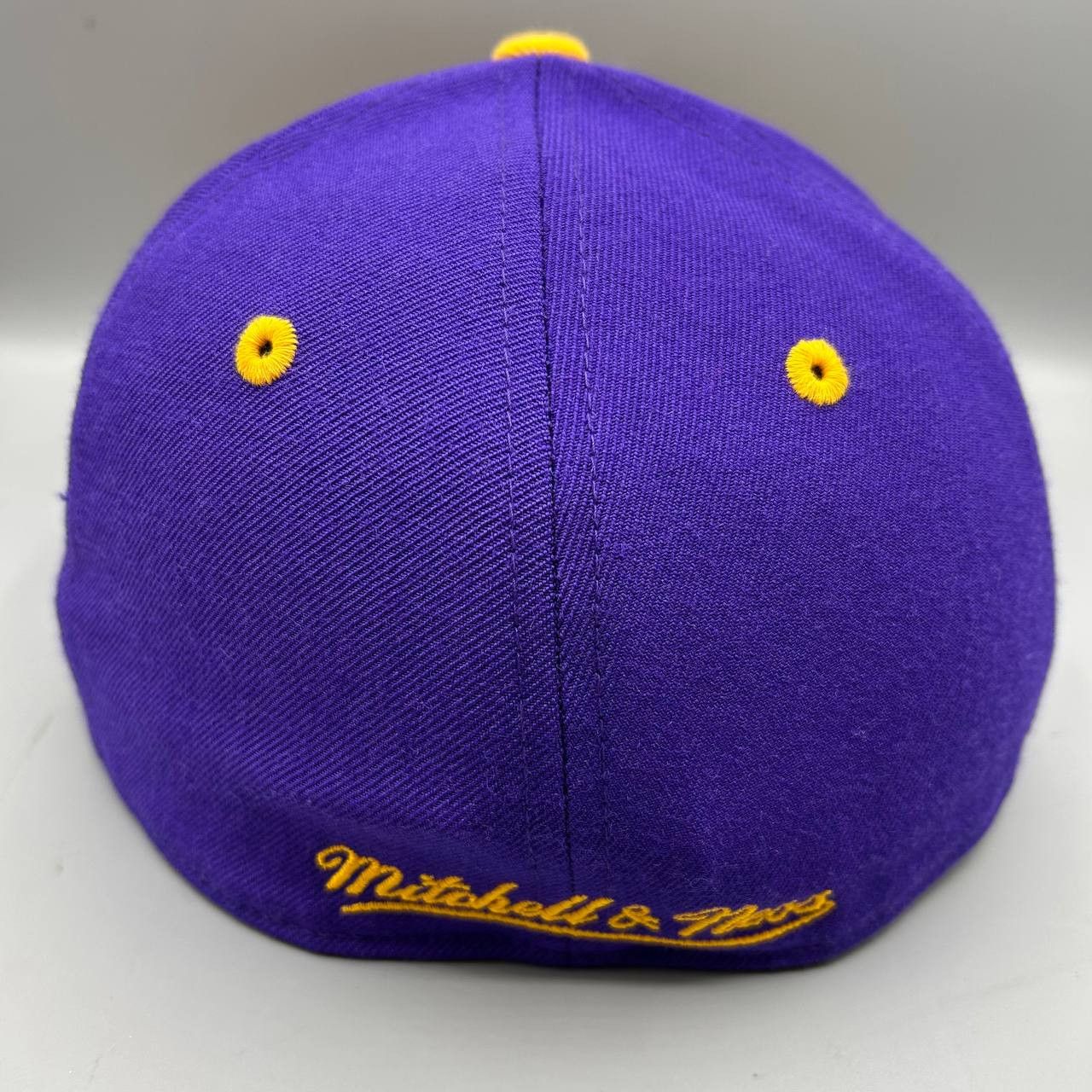 Mitchell & Ness Los Angeles LA Lakers Hat Men 7 1/4 NBA Fitted Cap Wool Size ONE SIZE - 8 Thumbnail