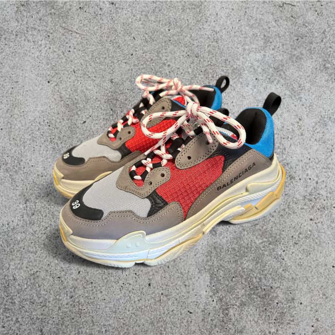 Balenciaga Balenciaga Triple S Runners - Taupe Multi - US9 Men’s Size US 9 / EU 42 - 4 Thumbnail