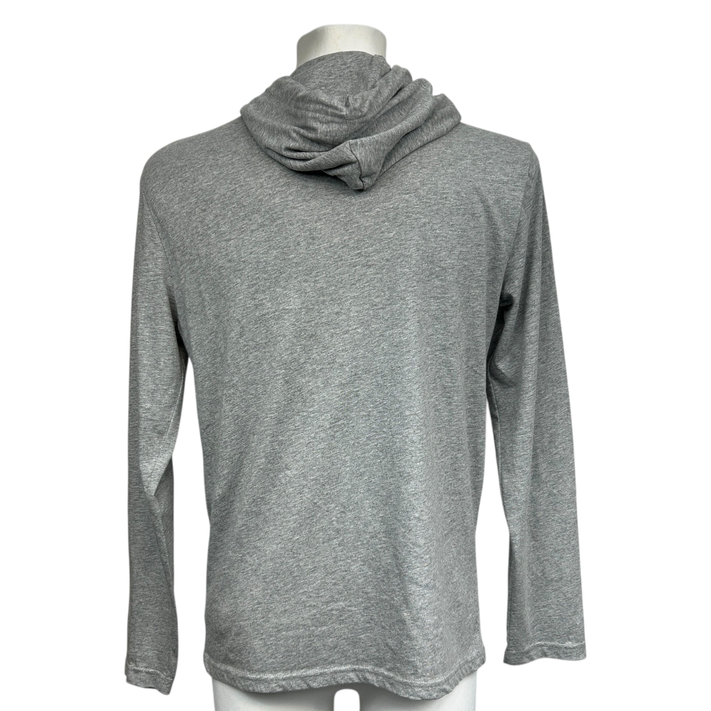 Polo Ralph Lauren Polo Ralph Lauren Light Gray Lightweight Pullover Hoodie S Size US S / EU 44-46 / 1 - 2 Thumbnail