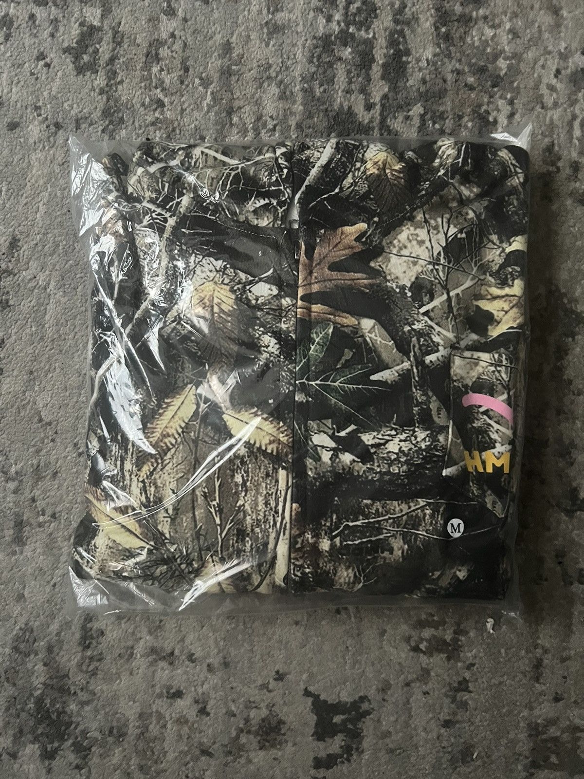 Pre-owned Streetwear Hmdd Camo Pocket Zip Hoodie