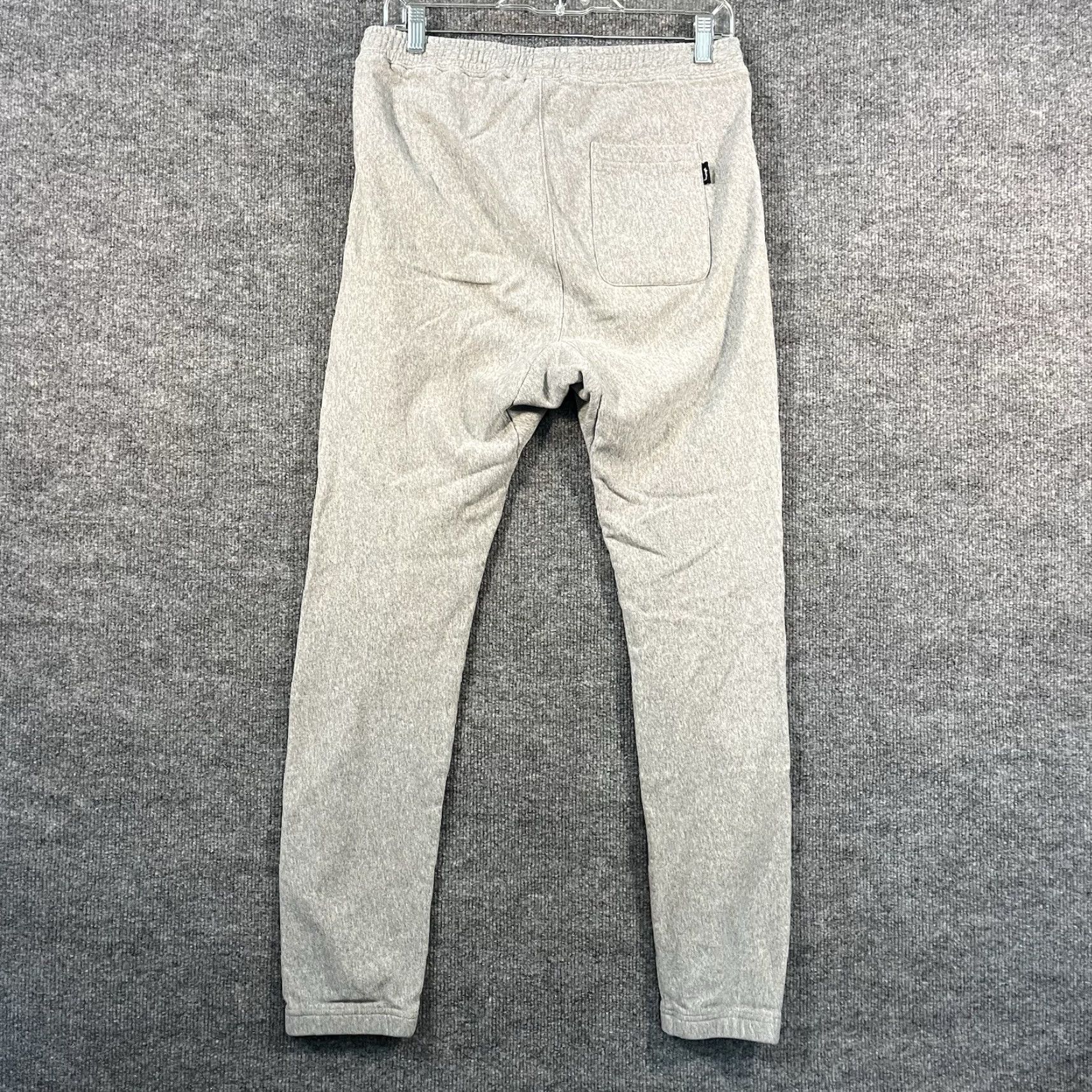 Logo 7 Stussy Sweatpants Joggers Mens S Gray Fleece Logo Embroidered Cuffed Vintage Stussy Logo Sweatpants S Mens Gray Fleece Cotton Size US 29 - 4 Thumbnail