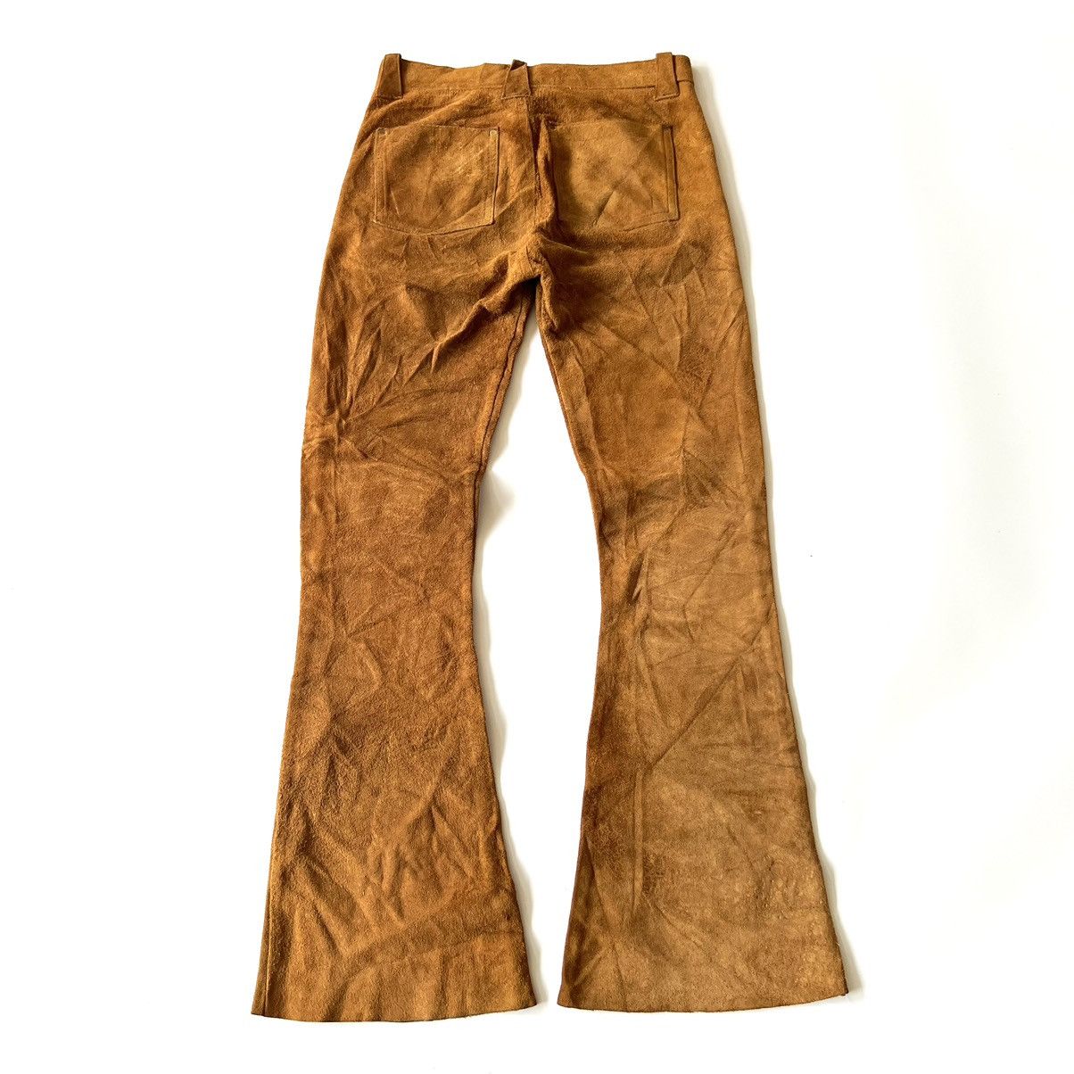 Other Vtg.SANTA FE Suede Flare Pants 70s Size US 28 / EU 44 - 8 Thumbnail