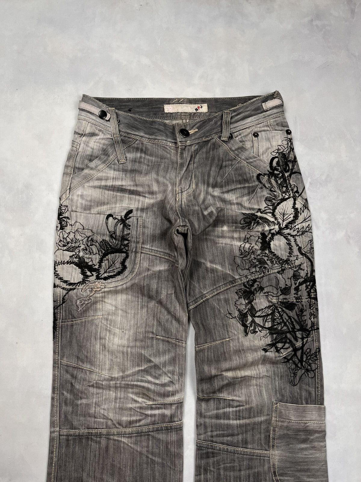 Japanese Brand NPJ Denim Pants Size US 29 - 13 Thumbnail