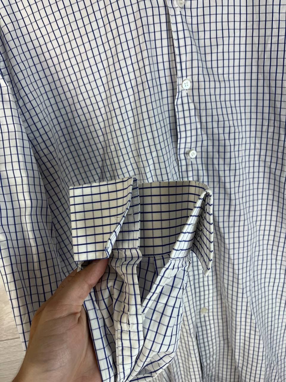 Other Men’s Button-down shirt Brioni made in Italy cotton Size US L / EU 52-54 / 3 - 4 Thumbnail