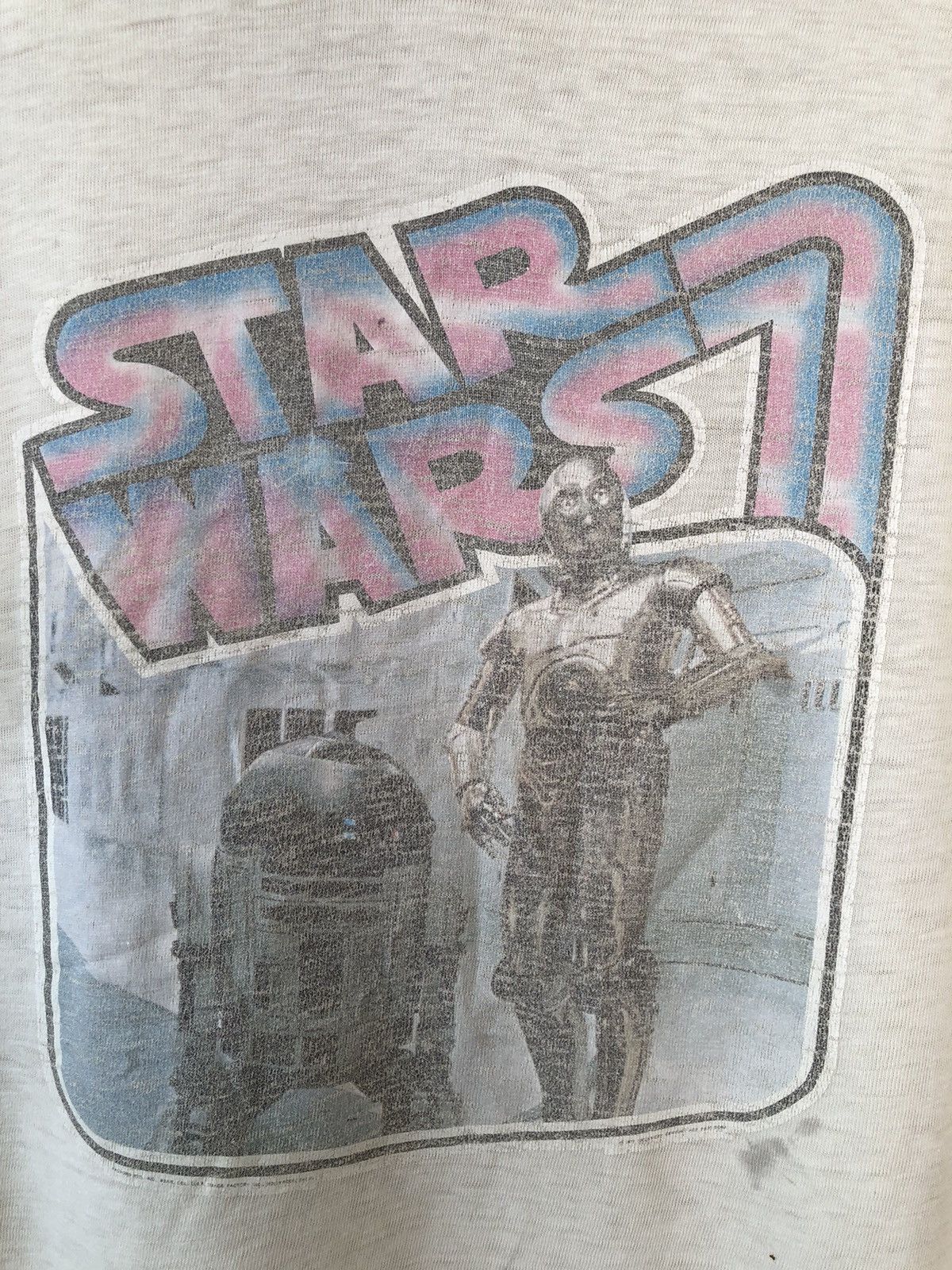 Star Wars × Vintage Vintage 70s STAR WARS Rare Movie Tee Size US S / EU 44-46 / 1 - 3 Thumbnail