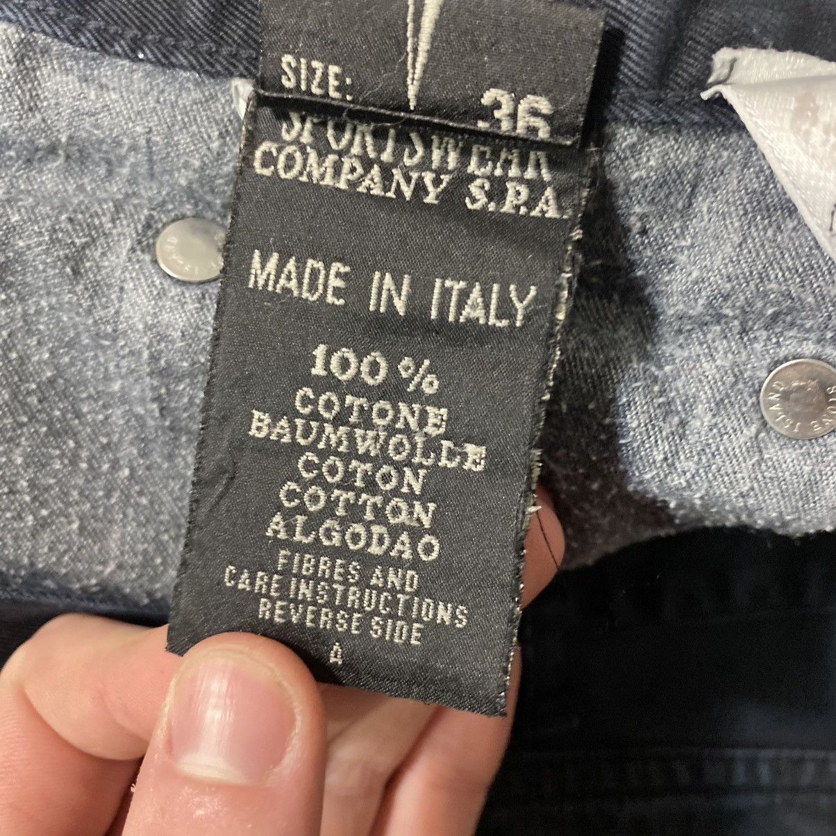 Stone Island Vintage Stone Island Jeans denim Size US 36 / EU 52 - 12 Thumbnail
