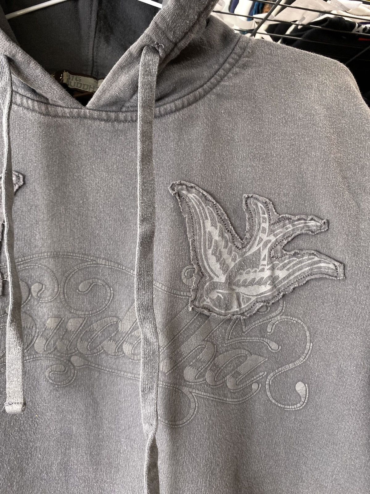 Ed Hardy Vintage Big Buddha Jeans Hoodie Ed Hardy Style Size US XL / EU 56 / 4 - 4 Thumbnail
