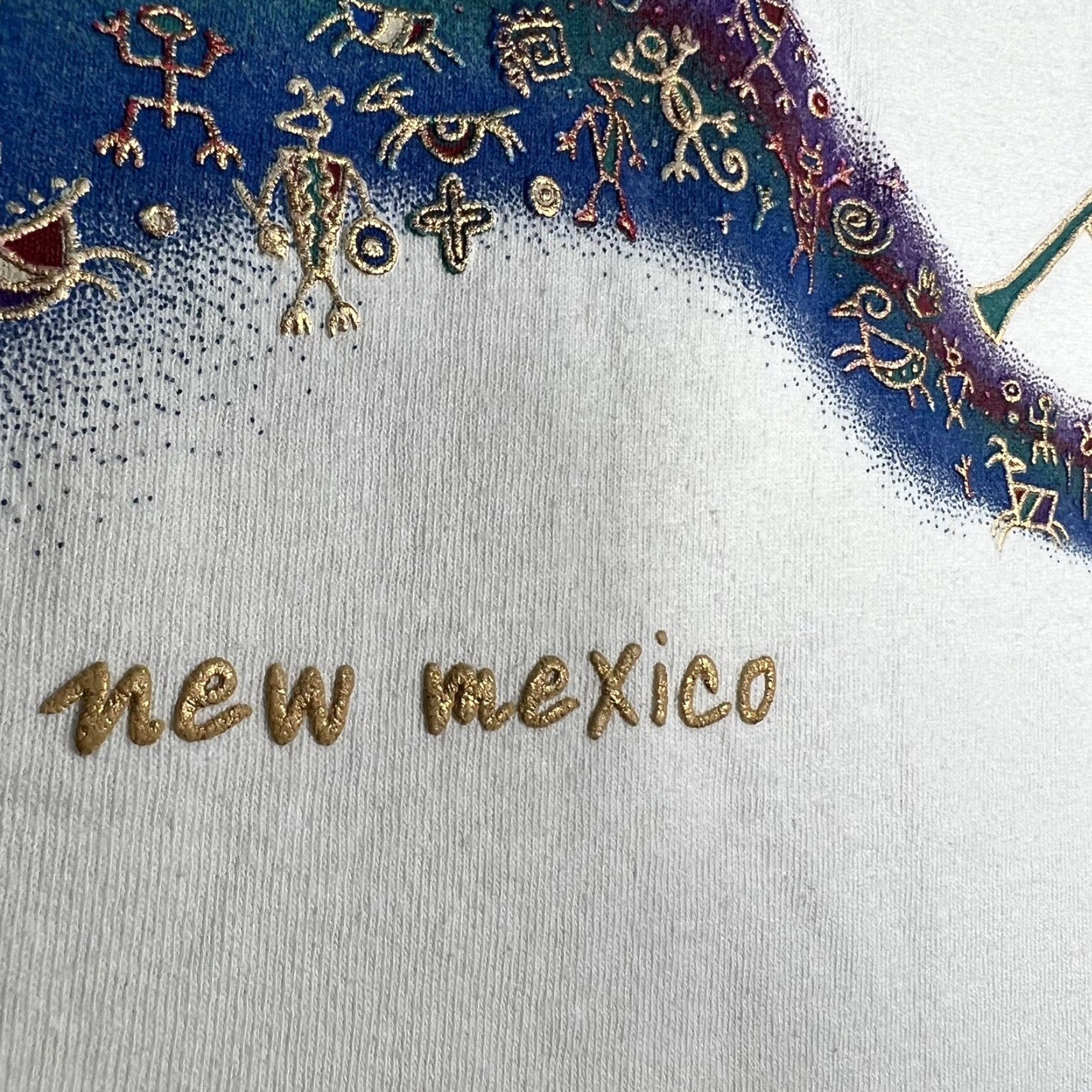 Vintage VINTAGE Sportex T-Shirt Adult XL White Puff Print Kokopelli Southwest 90s Art Classic Mens Shirt Size US XL / EU 56 / 4 - 6 Thumbnail