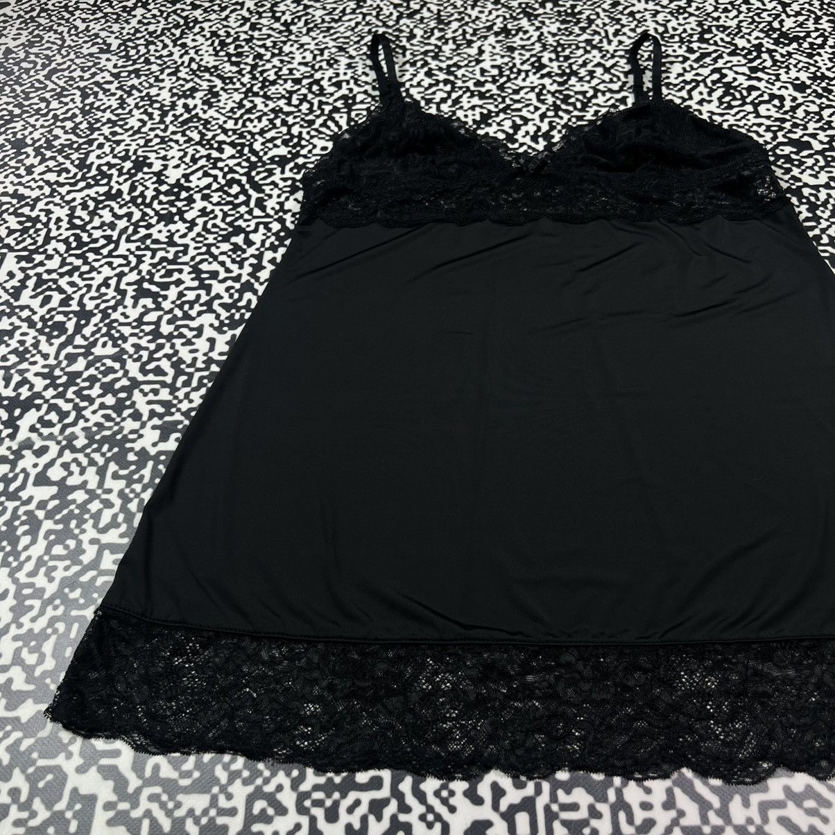 Vintage Vintage Y2K Sexy Nightie Mini Dress Retro Sleepwear Style Size L / US 10 / IT 46 - 7 Thumbnail
