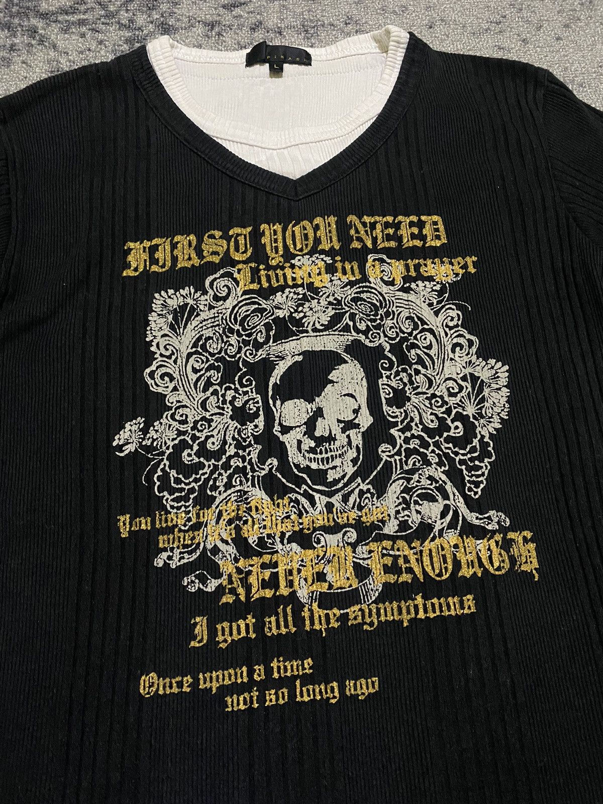 Hysteric Glamour Y2k Spinash knit ifsixwasnine tshirt Size US M / EU 48-50 / 2 - 2 Thumbnail