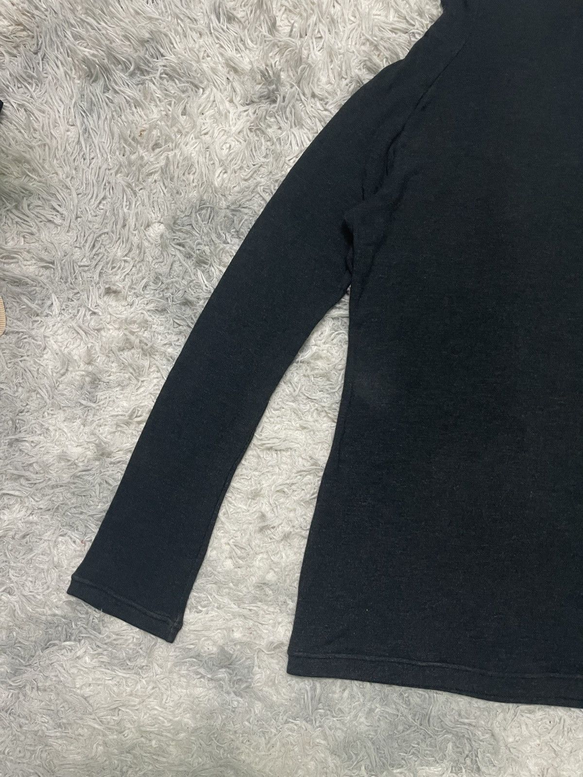 Yohji Yamamoto 90s YOHJI YAMAMOTO ASYMMETRICAL LONG SLEEVE TURTLENECK Size US M / EU 48-50 / 2 - 3 Thumbnail