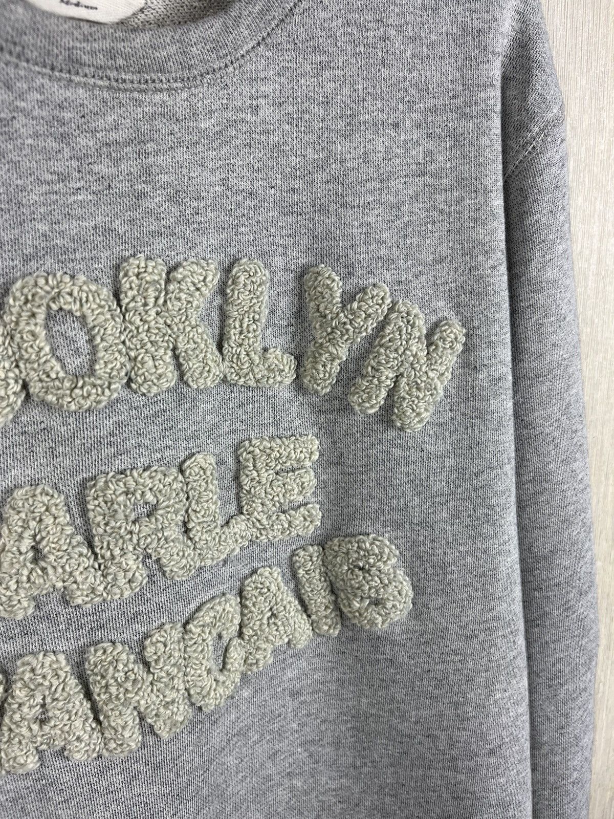 Brooklyn We Go Hard × Vintage BWGH Brooklyn Parle Francais spellout plush logo sweatshirt Size US M / EU 48-50 / 2 - 10 Thumbnail