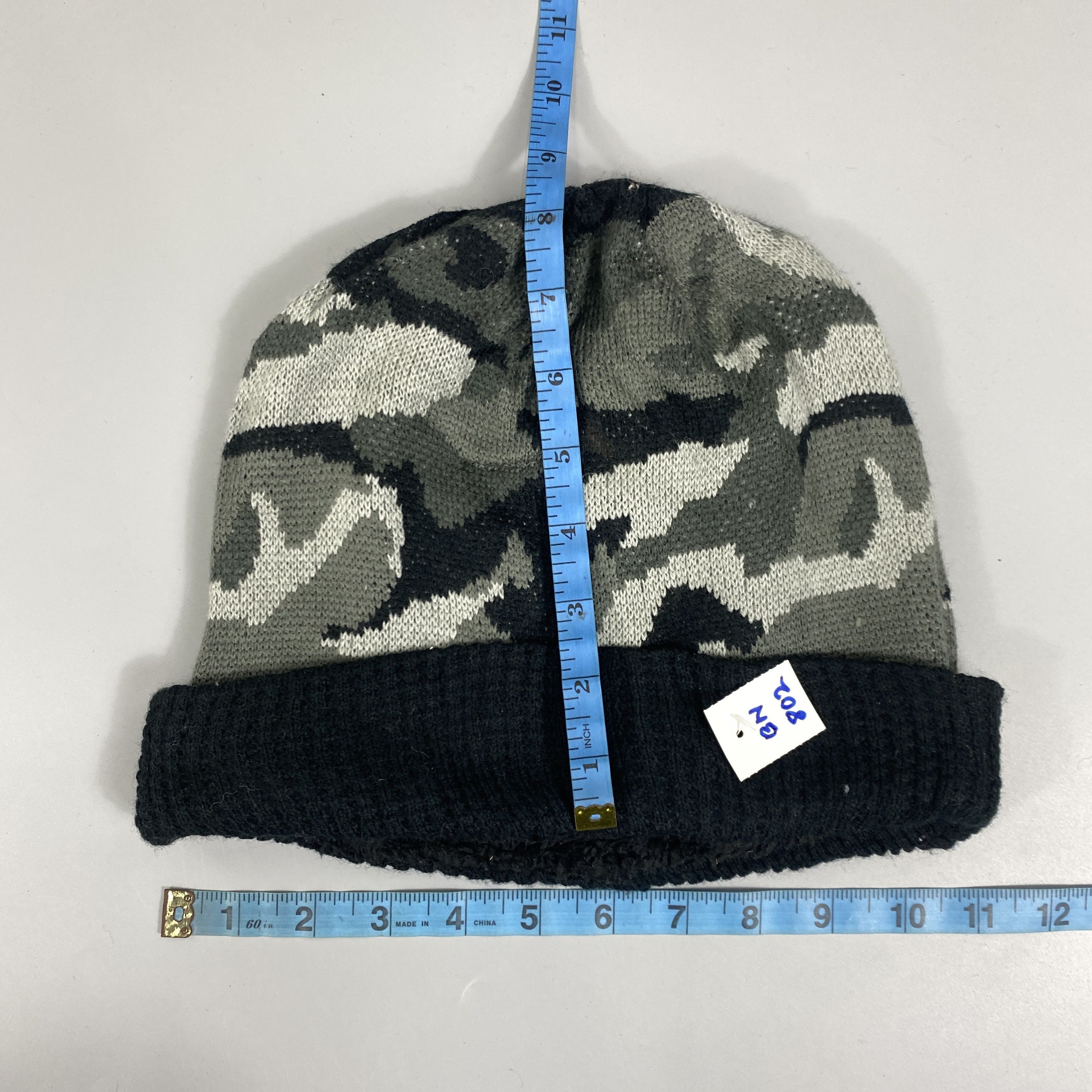 Vintage Level Stripe Reversible Beanie Hat -BN802 Size ONE SIZE - 5 Thumbnail